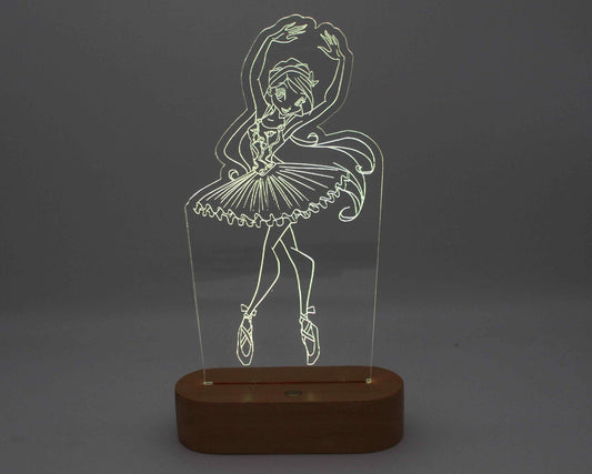 Ballerina Night Light - Haisley Design