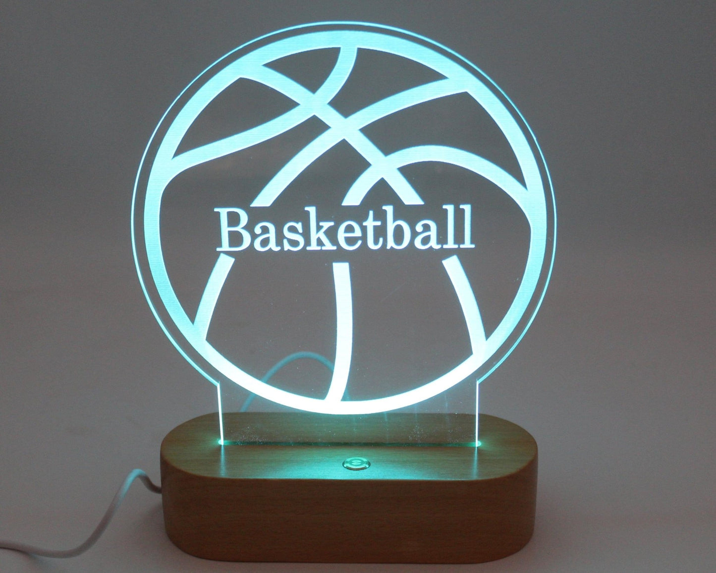 Basketball Light Personalised - Haisley Design