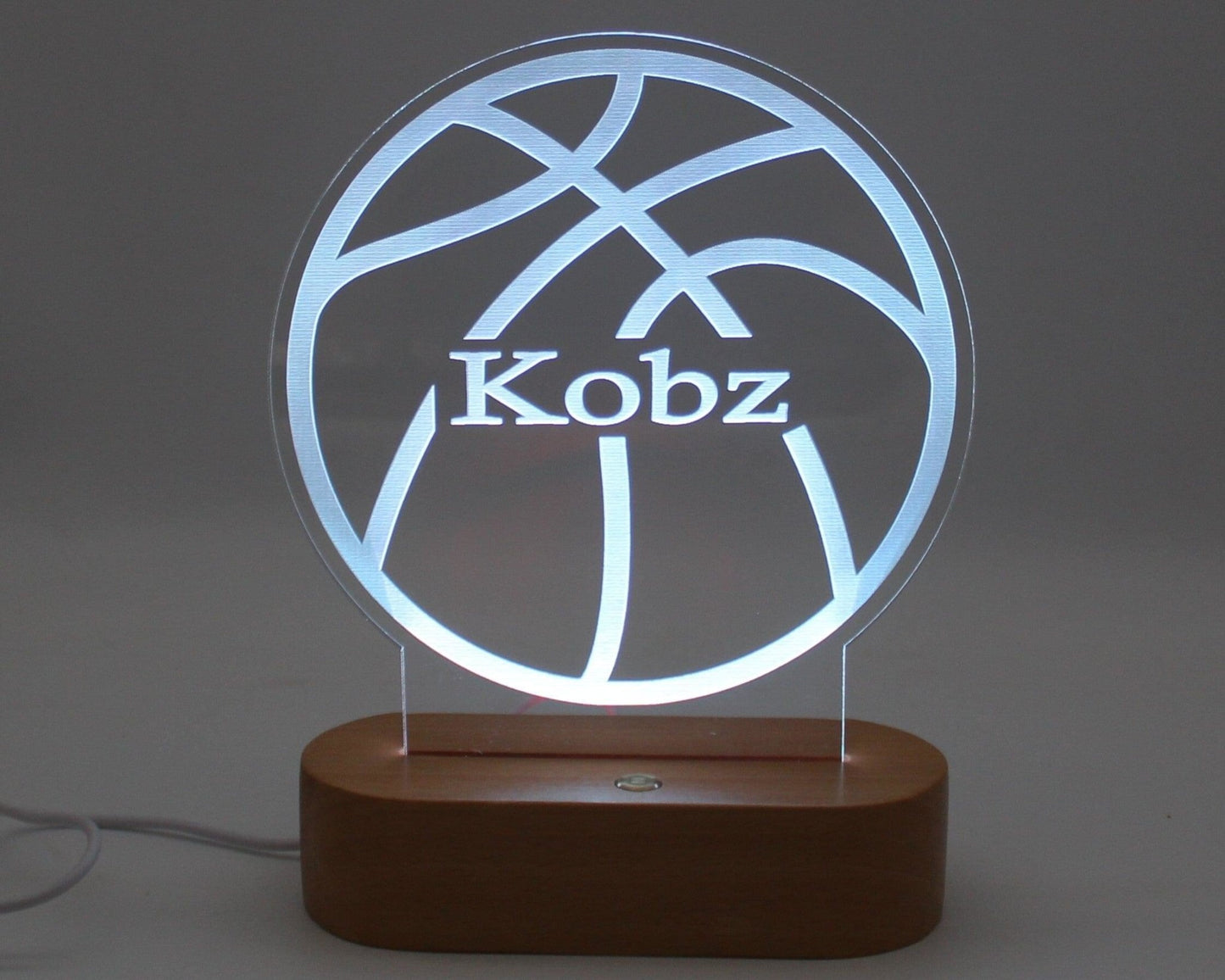 Basketball Light Personalised - Haisley Design