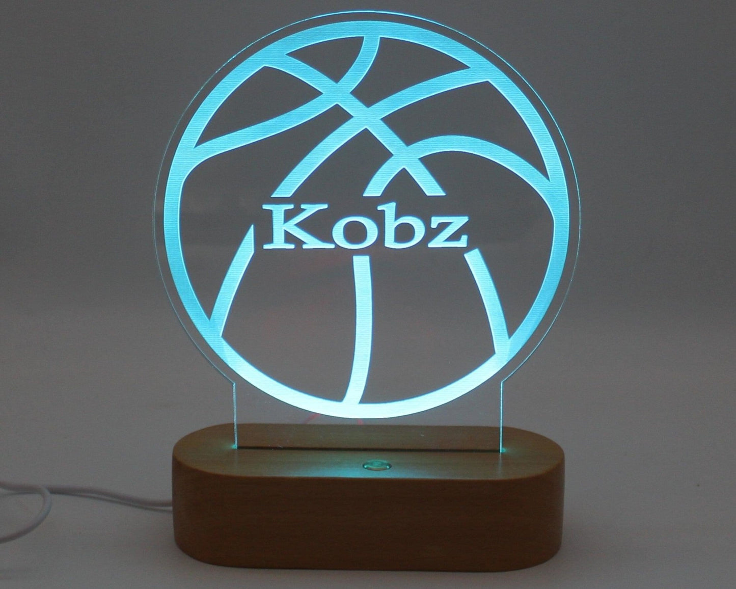 Basketball Light Personalised - Haisley Design
