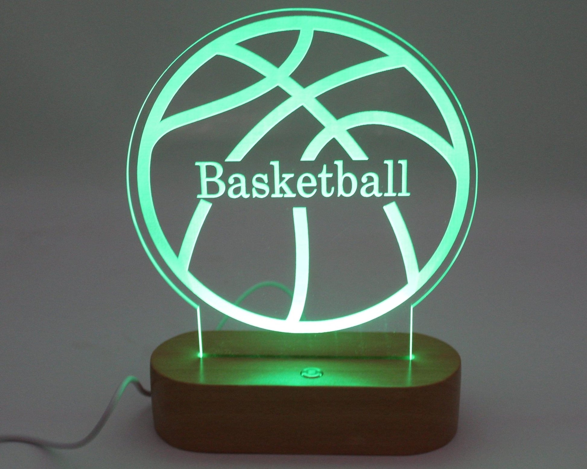 Basketball Light Personalised - Haisley Design