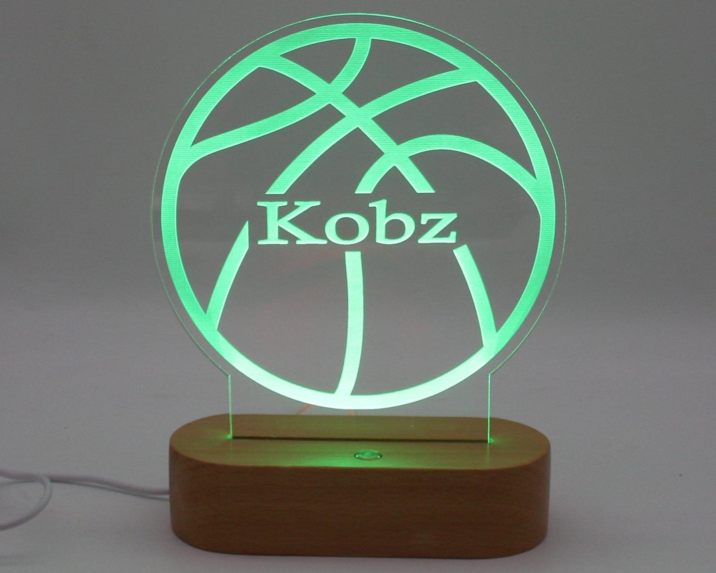 Basketball Light Personalised - Haisley Design