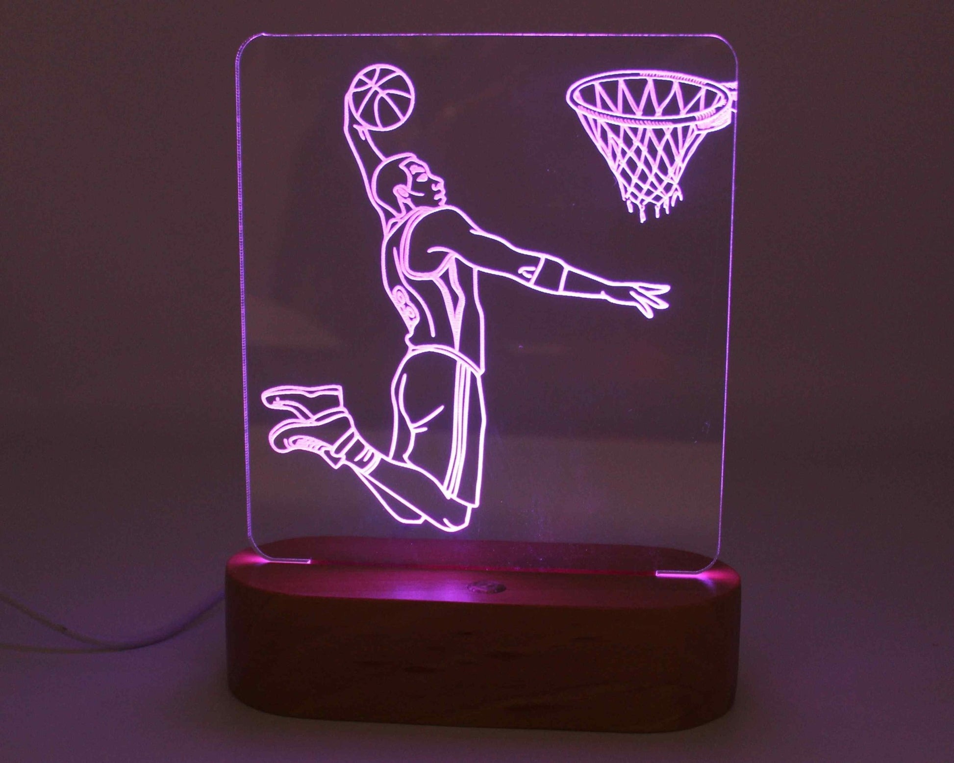 Basketball Player Night Light - Haisley Design
