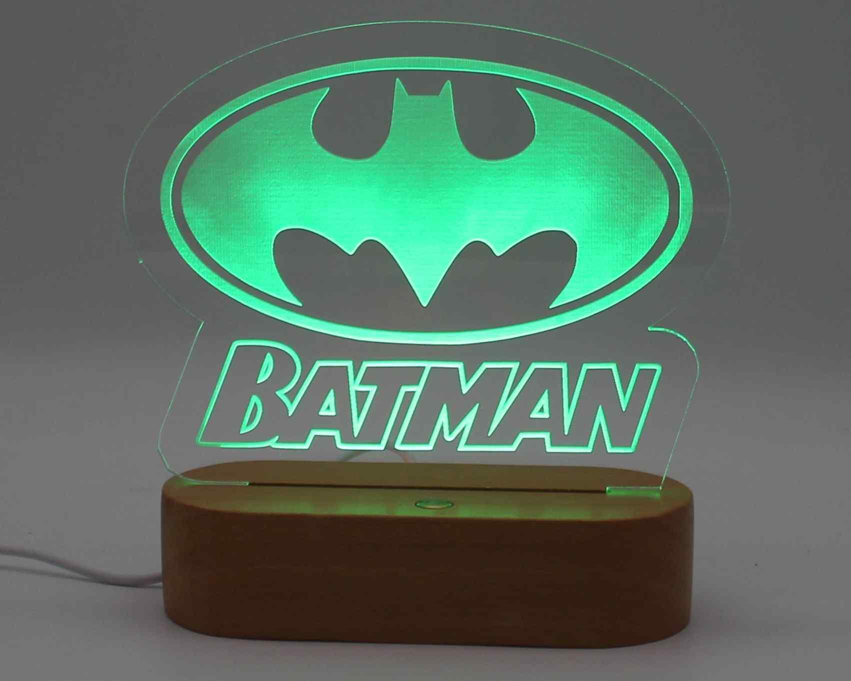 Batman Night Light - Haisley Design