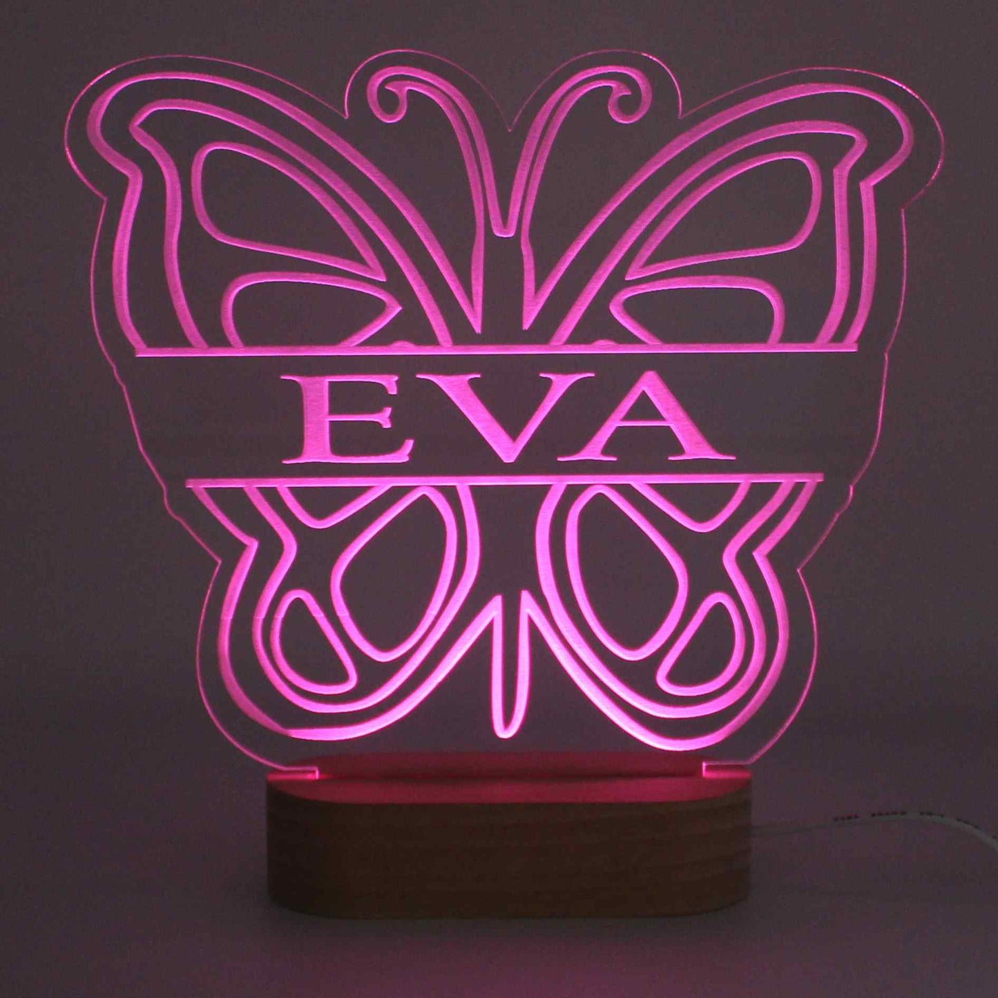 Butterfly Night Light Personalised - Haisley Design