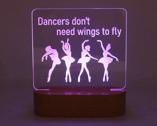 Dancers Ballerina Night Light - Haisley Design