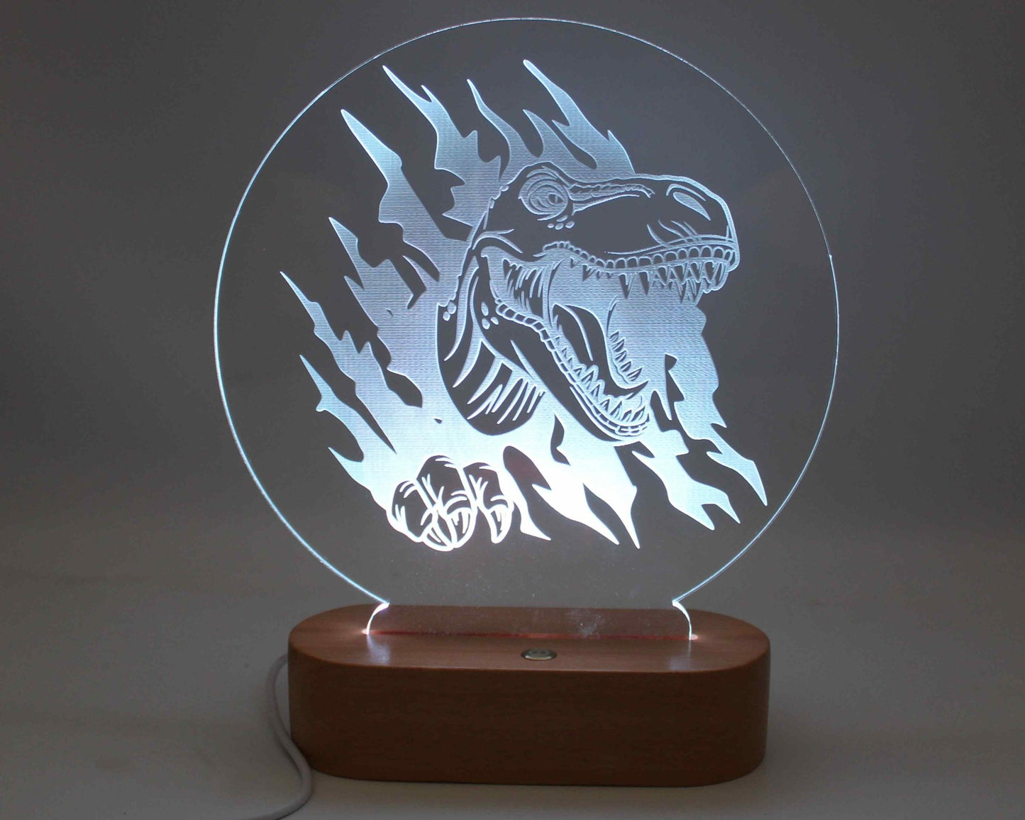 Dinosaur Flame Night Light - Haisley Design