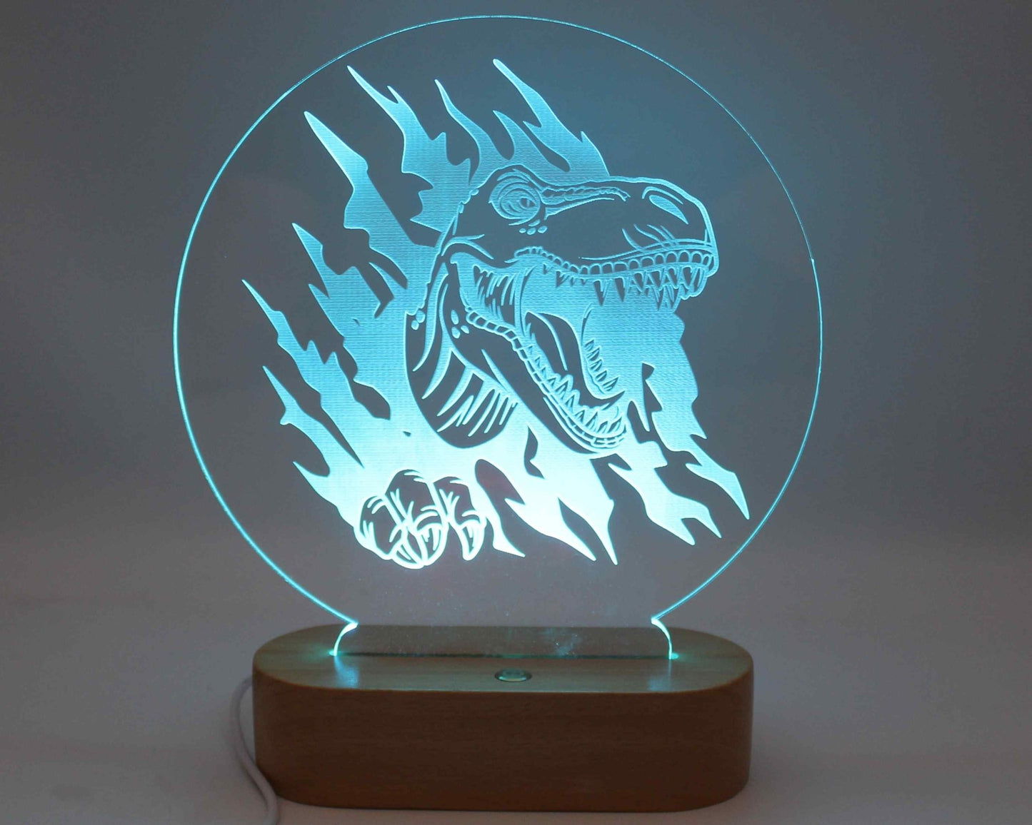 Dinosaur Flame Night Light - Haisley Design
