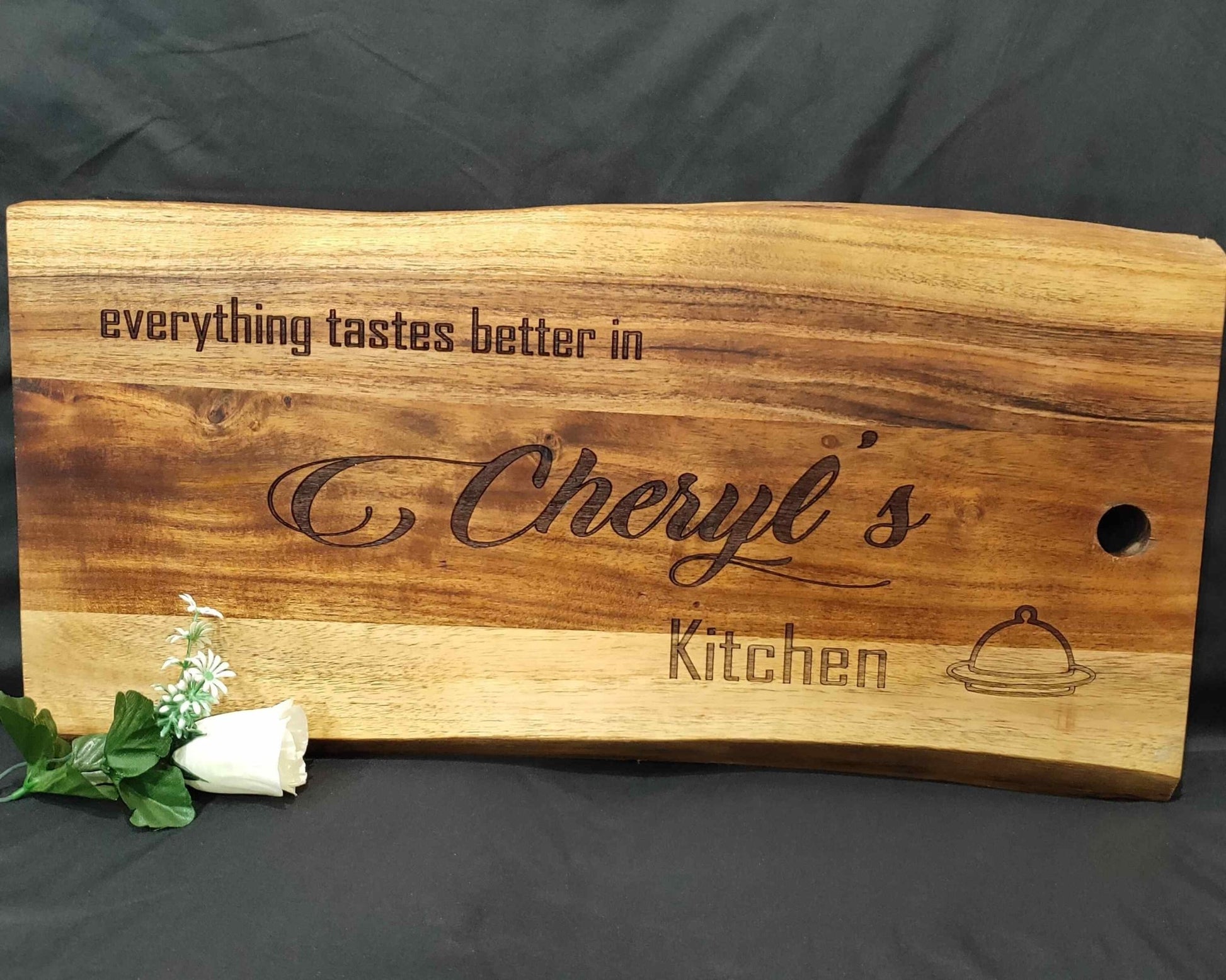 Everything Tastes Better Serving Board - Haisley Design