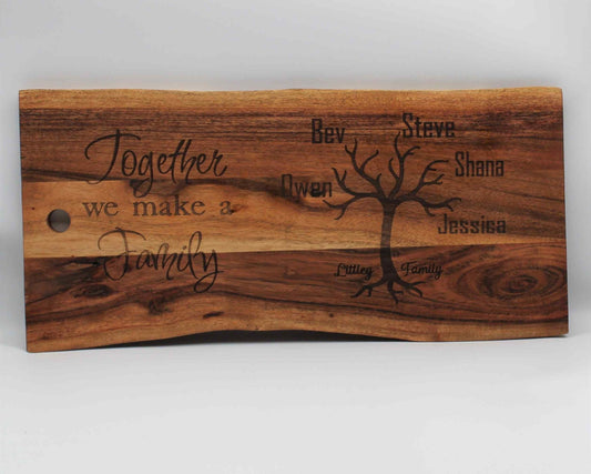 Family Tree Serving Board - Haisley Design