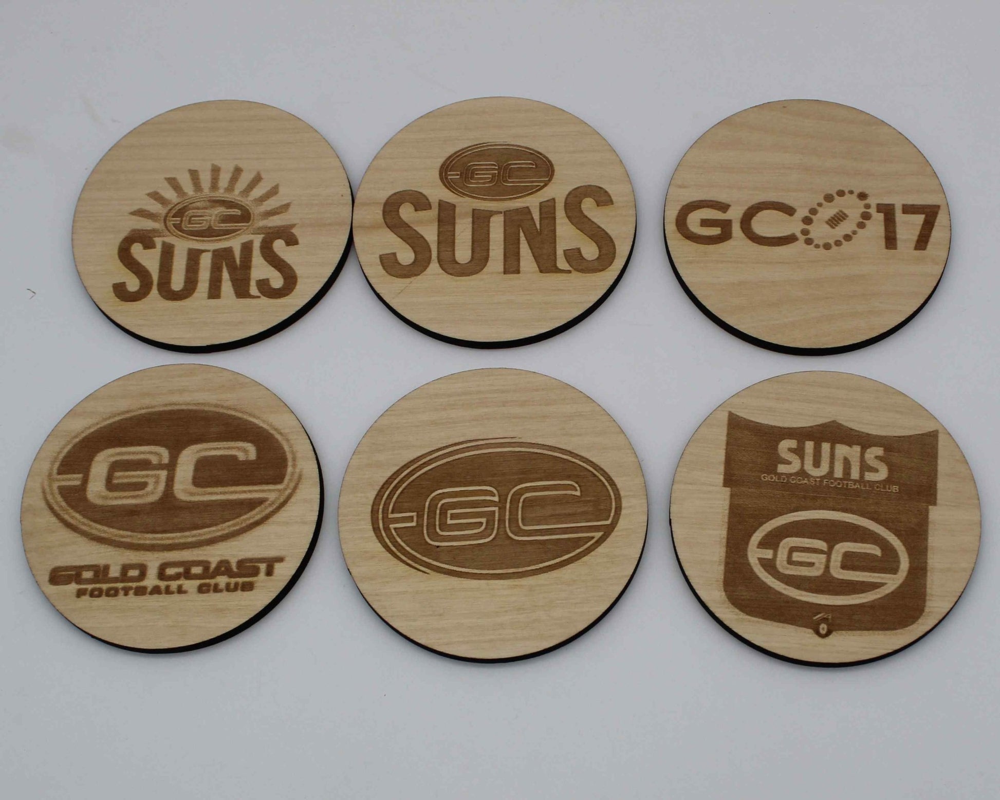 Gold Coast Drink Coasters - Haisley Design