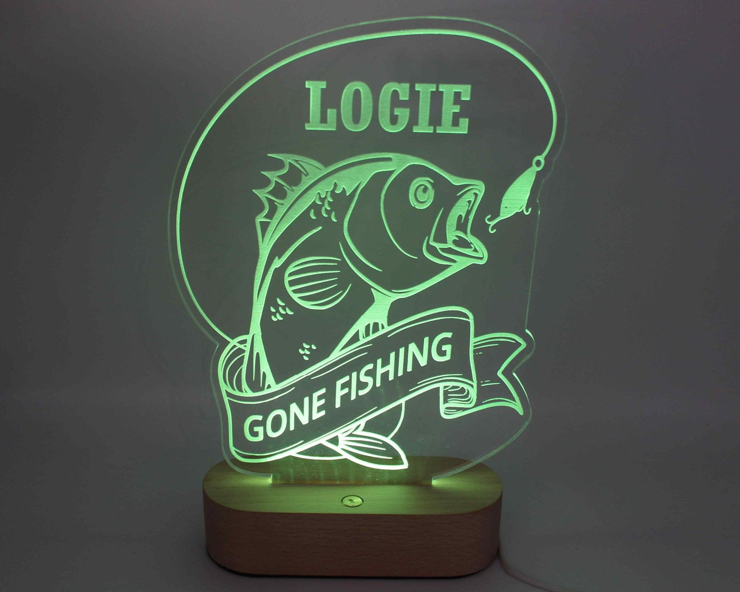 Gone Fishing Night Light - Haisley Design