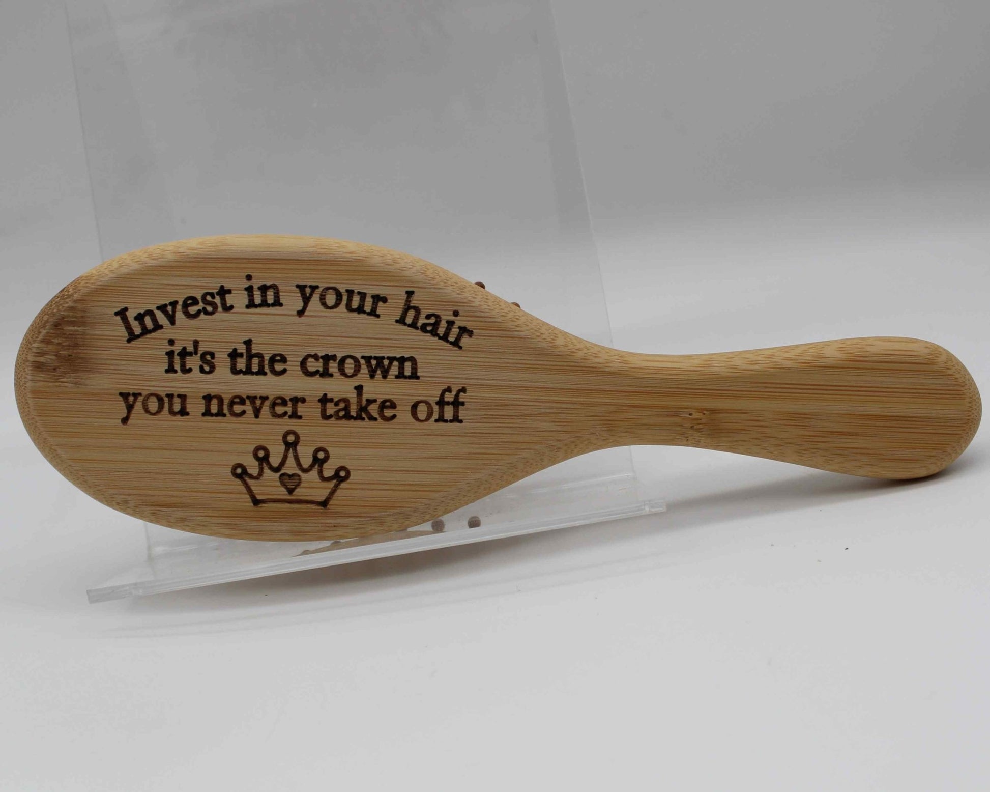 Hair Brush Engraved - Haisley Design