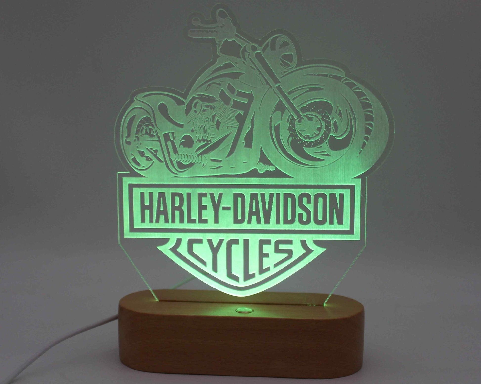 Harley Davison Night Light - Haisley Design