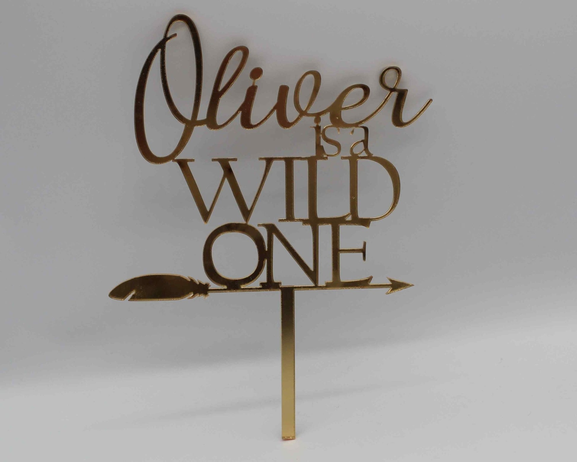Is A Wild One Cake Topper - Haisley Design