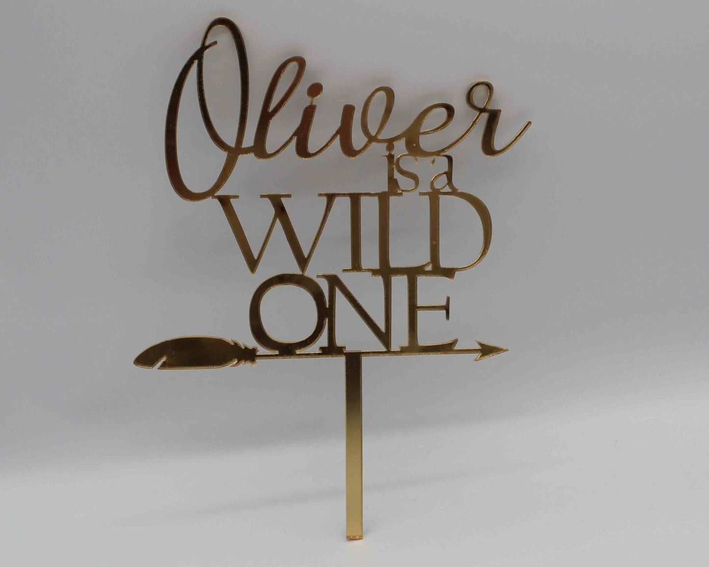 Is A Wild One Cake Topper - Haisley Design