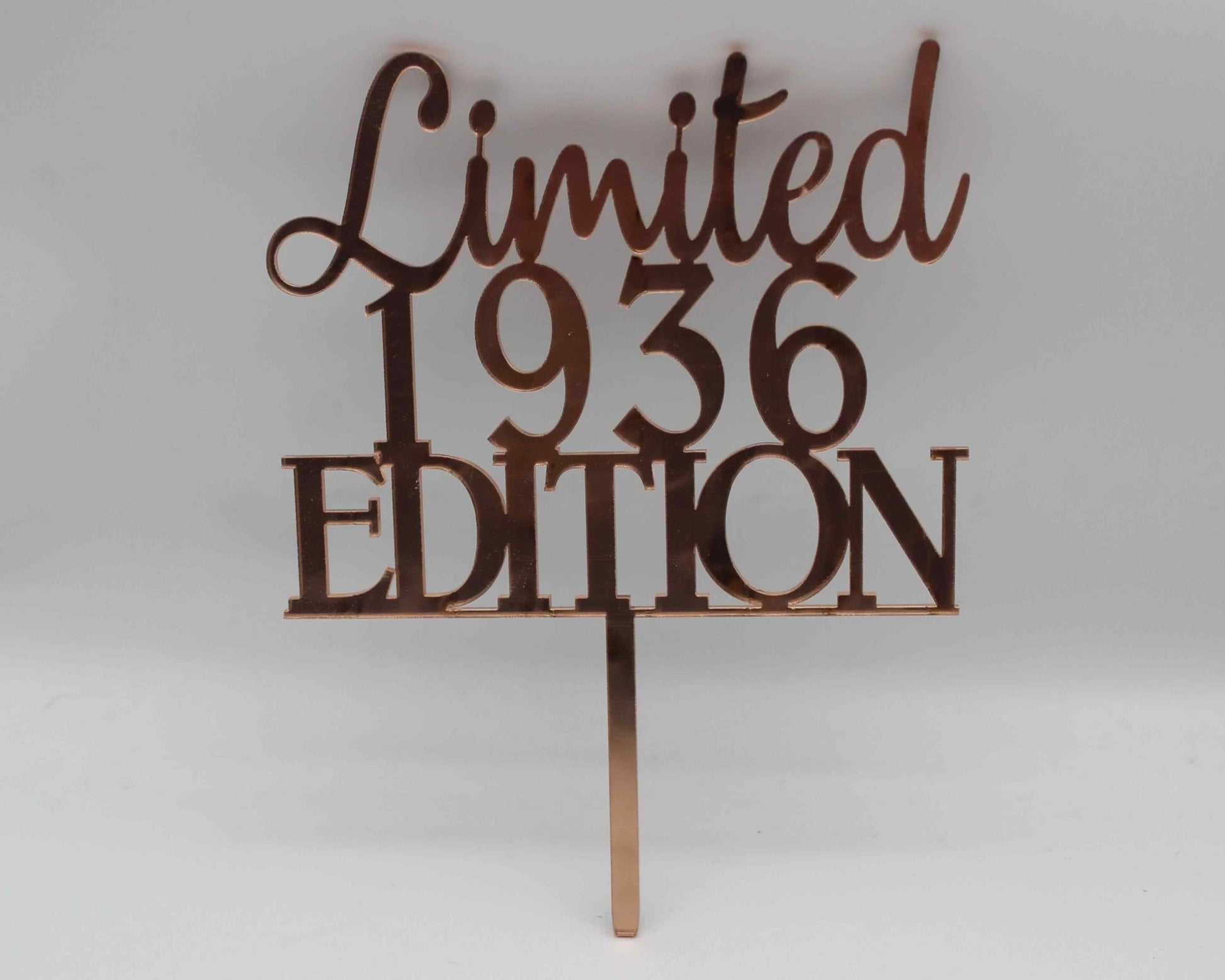 Limited Edition Cake Topper - Haisley Design
