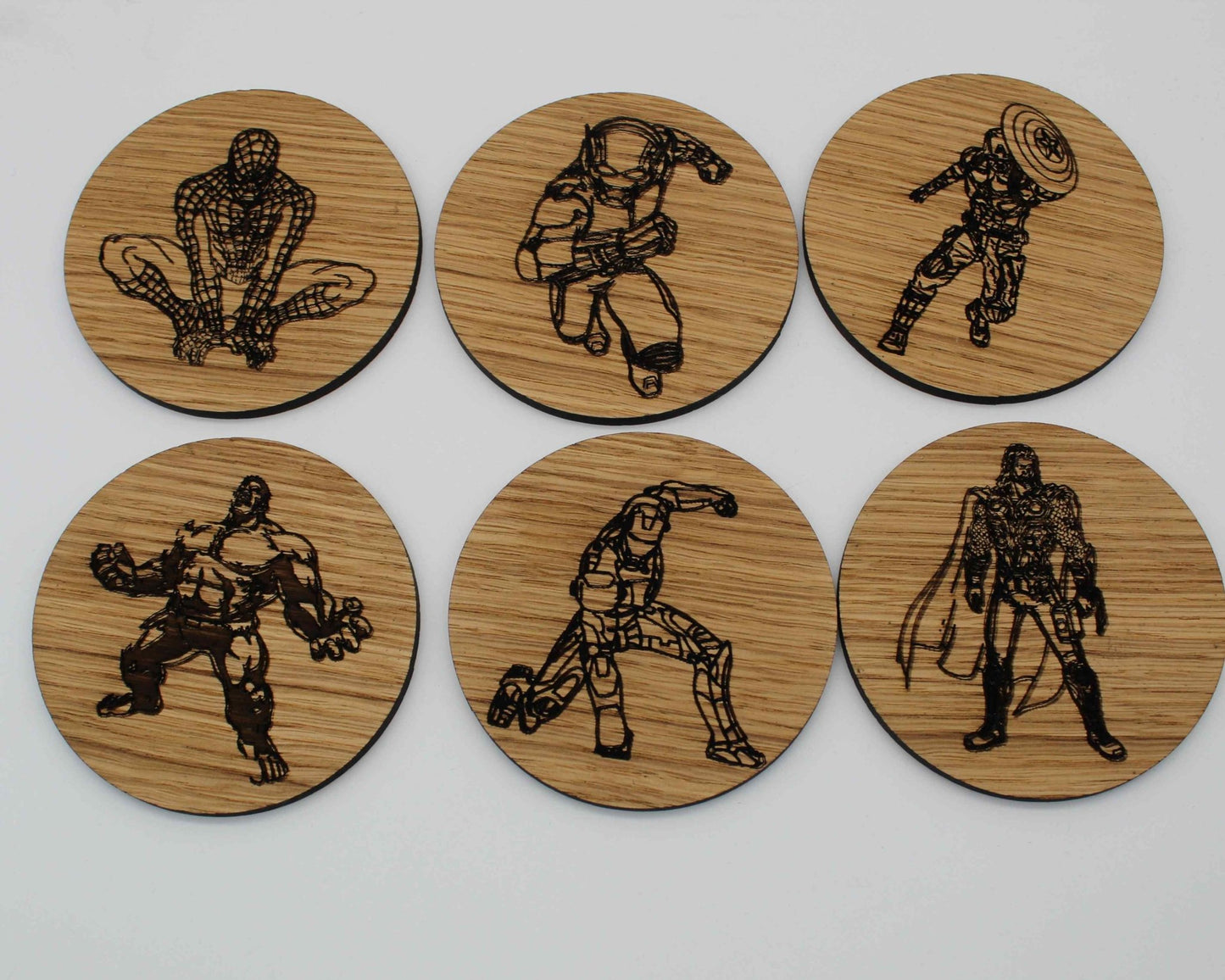 Marvel Drink Coasters - Haisley Design