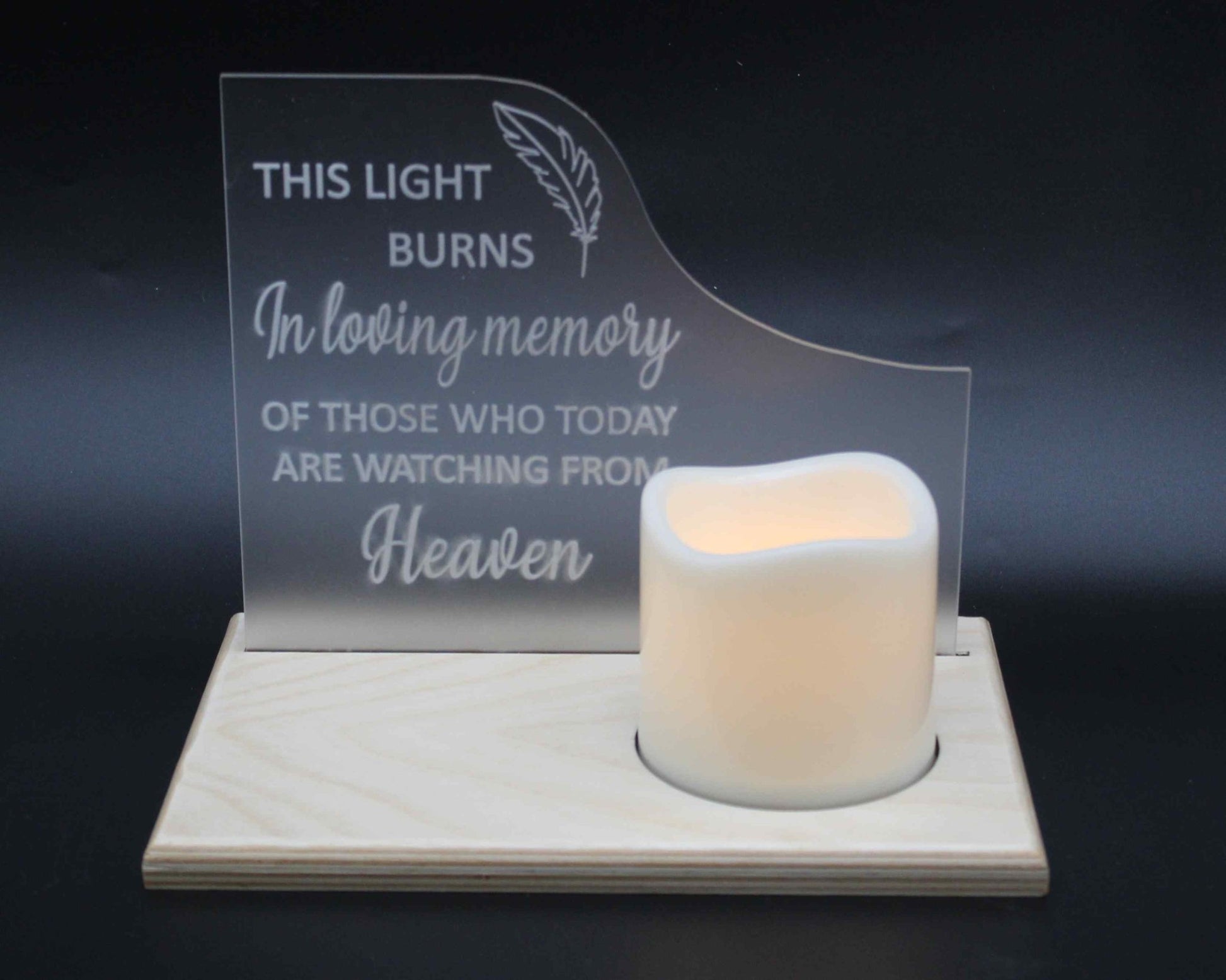 Memorial Candle Stand - Haisley Design