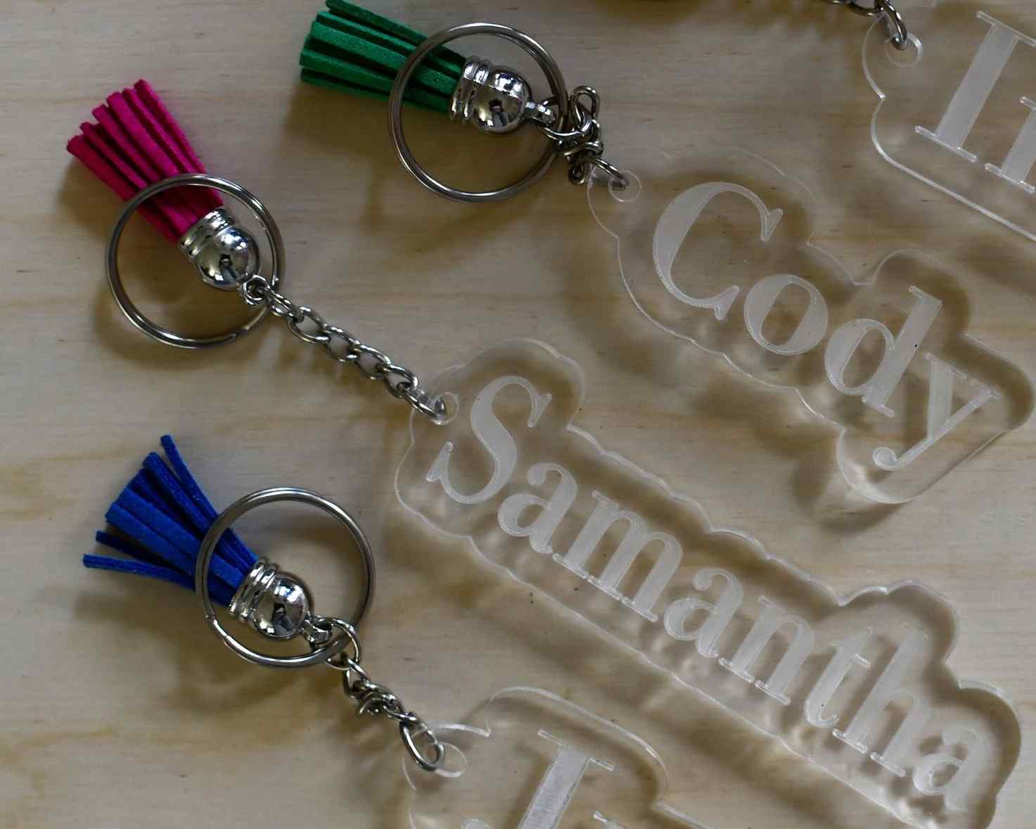 Name Keyring / Bag Tag - Haisley Design