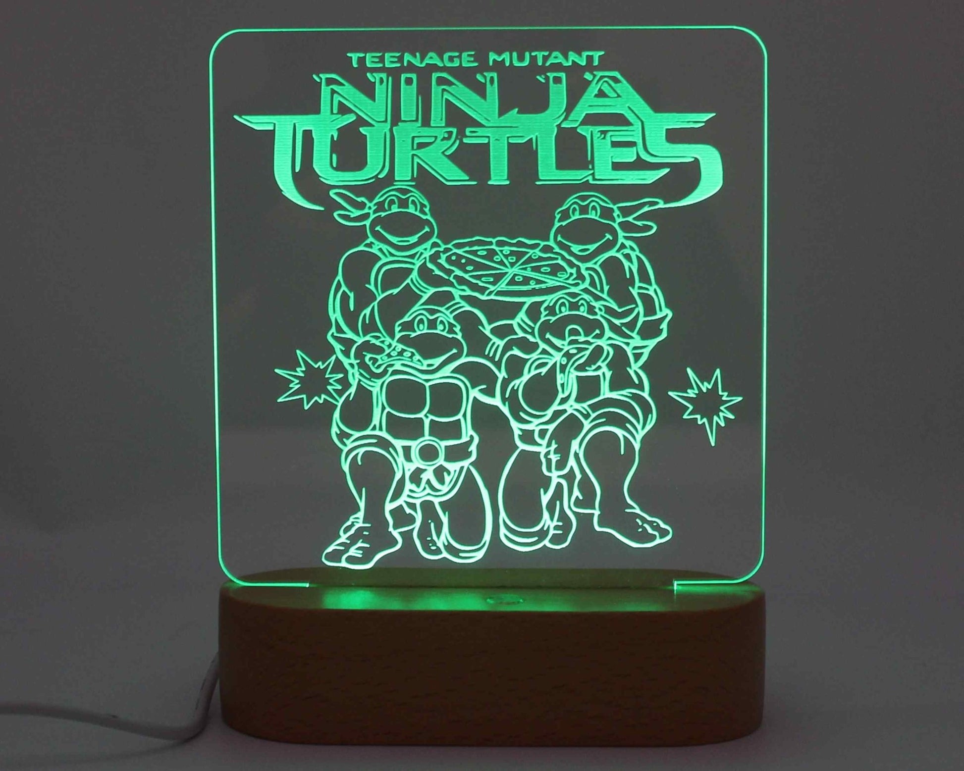 Ninja Turtles Night Light - Haisley Design