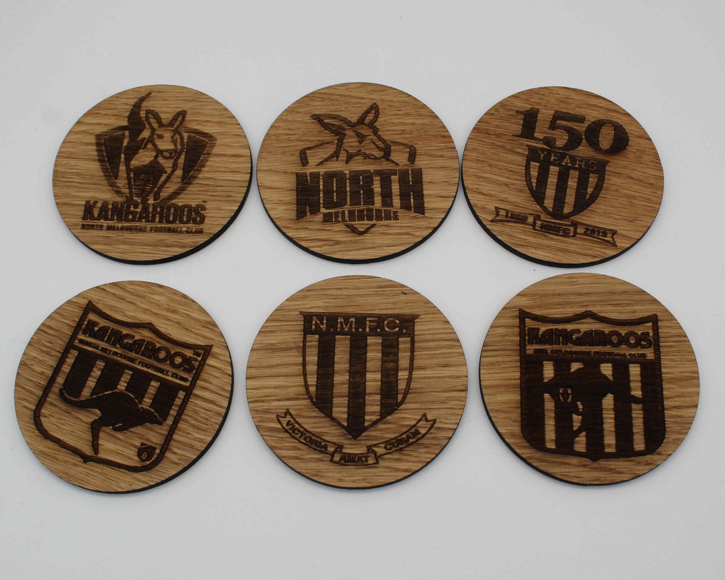 North Melbourne Drink Coasters - Haisley Design