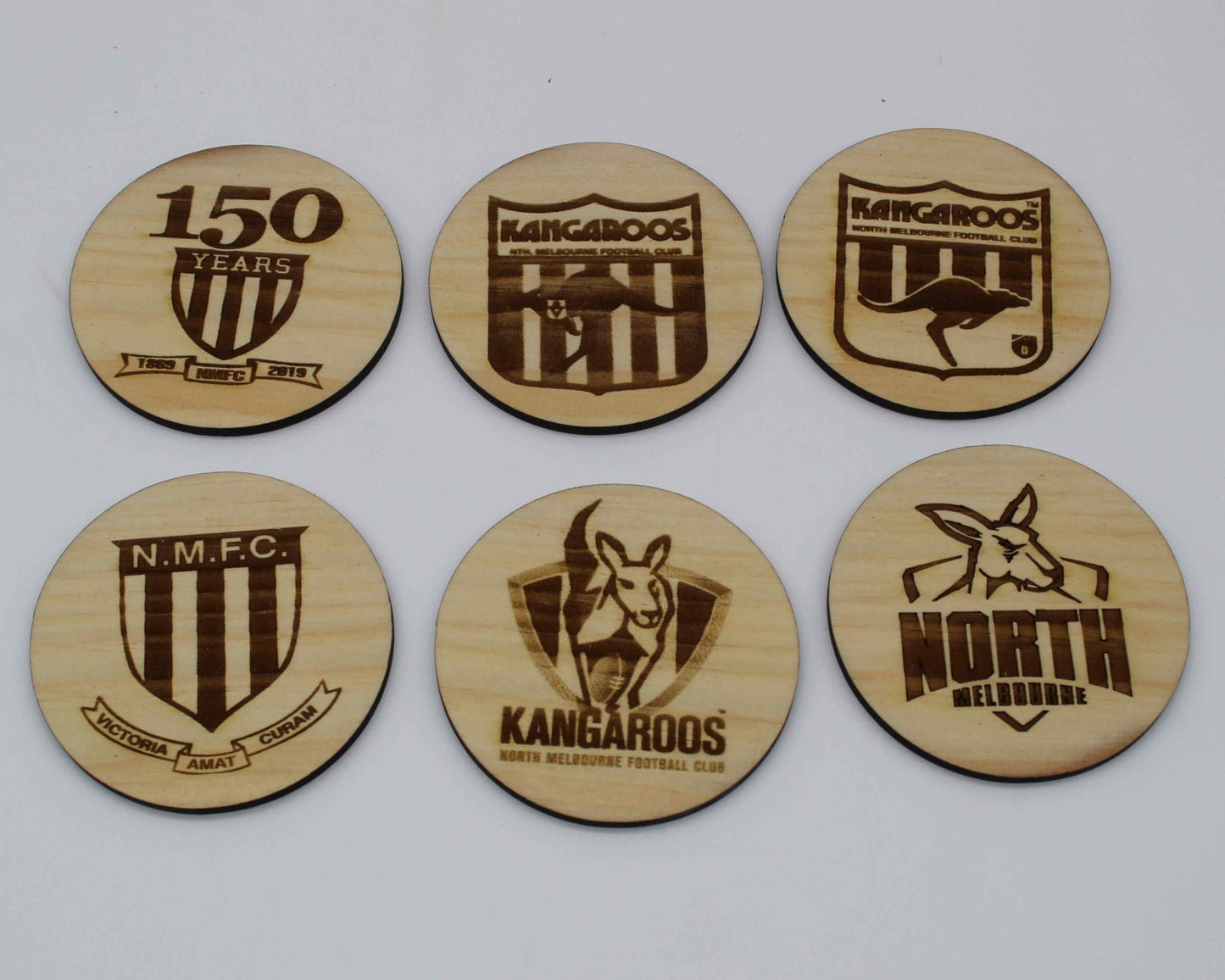 North Melbourne Drink Coasters - Haisley Design