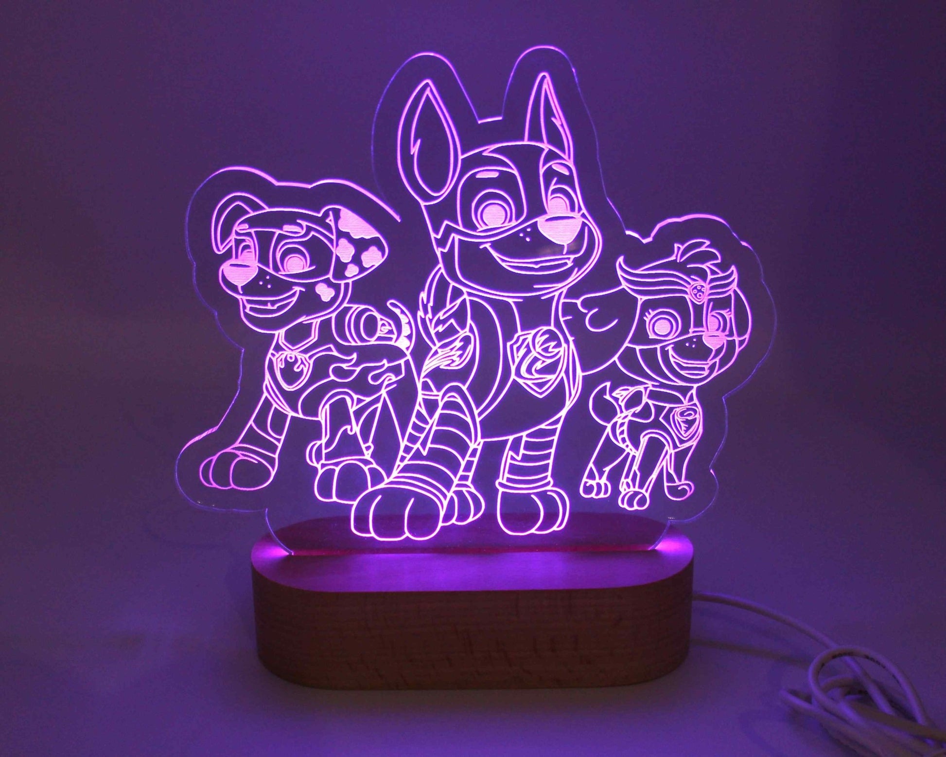 Paw Patrol Night Light - Haisley Design