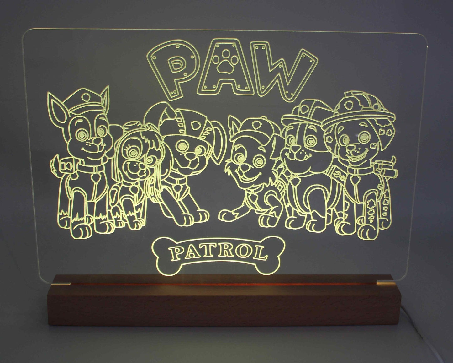 Paw Patrol Night Light - Haisley Design