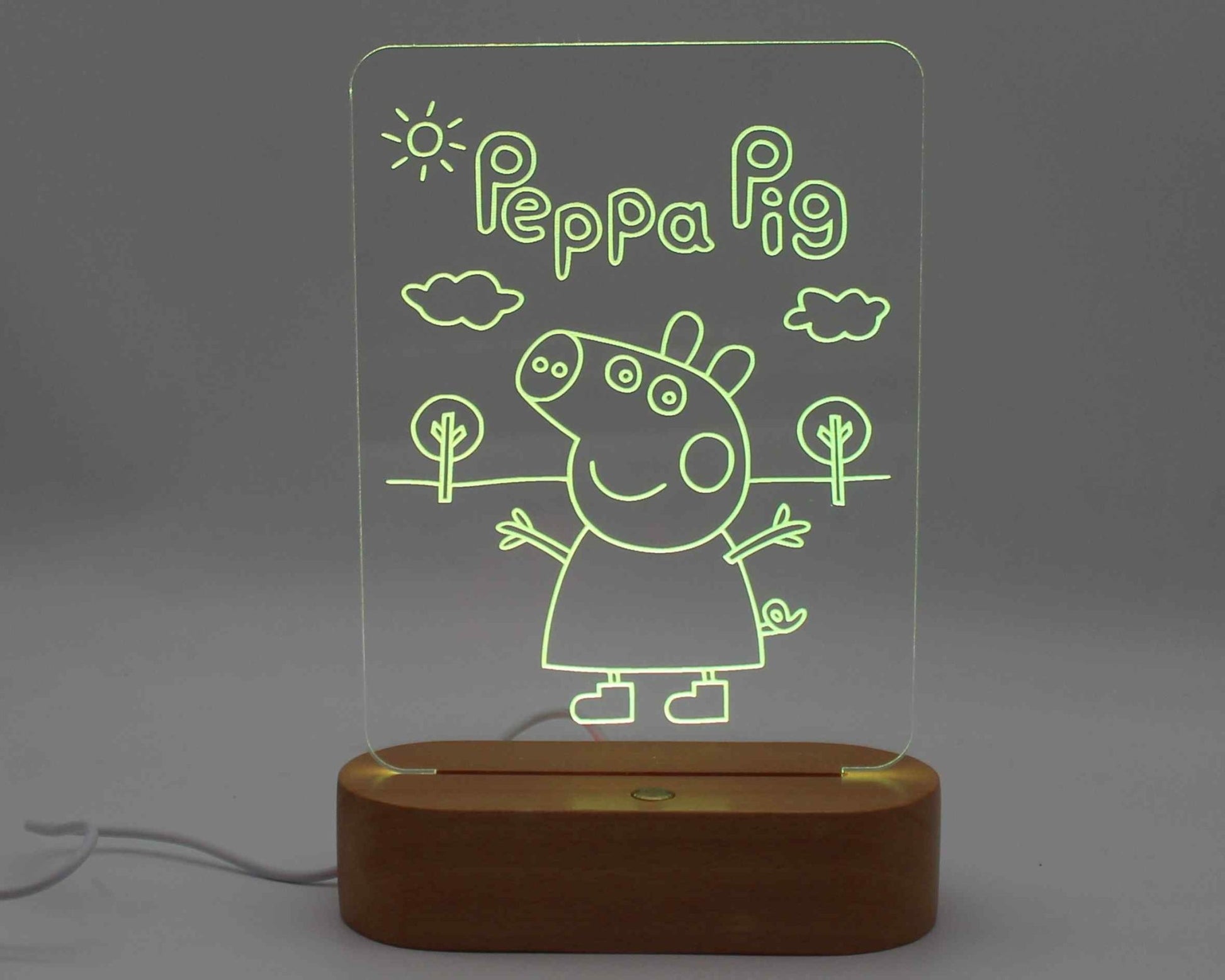 Peppa Pig Night Light - Haisley Design