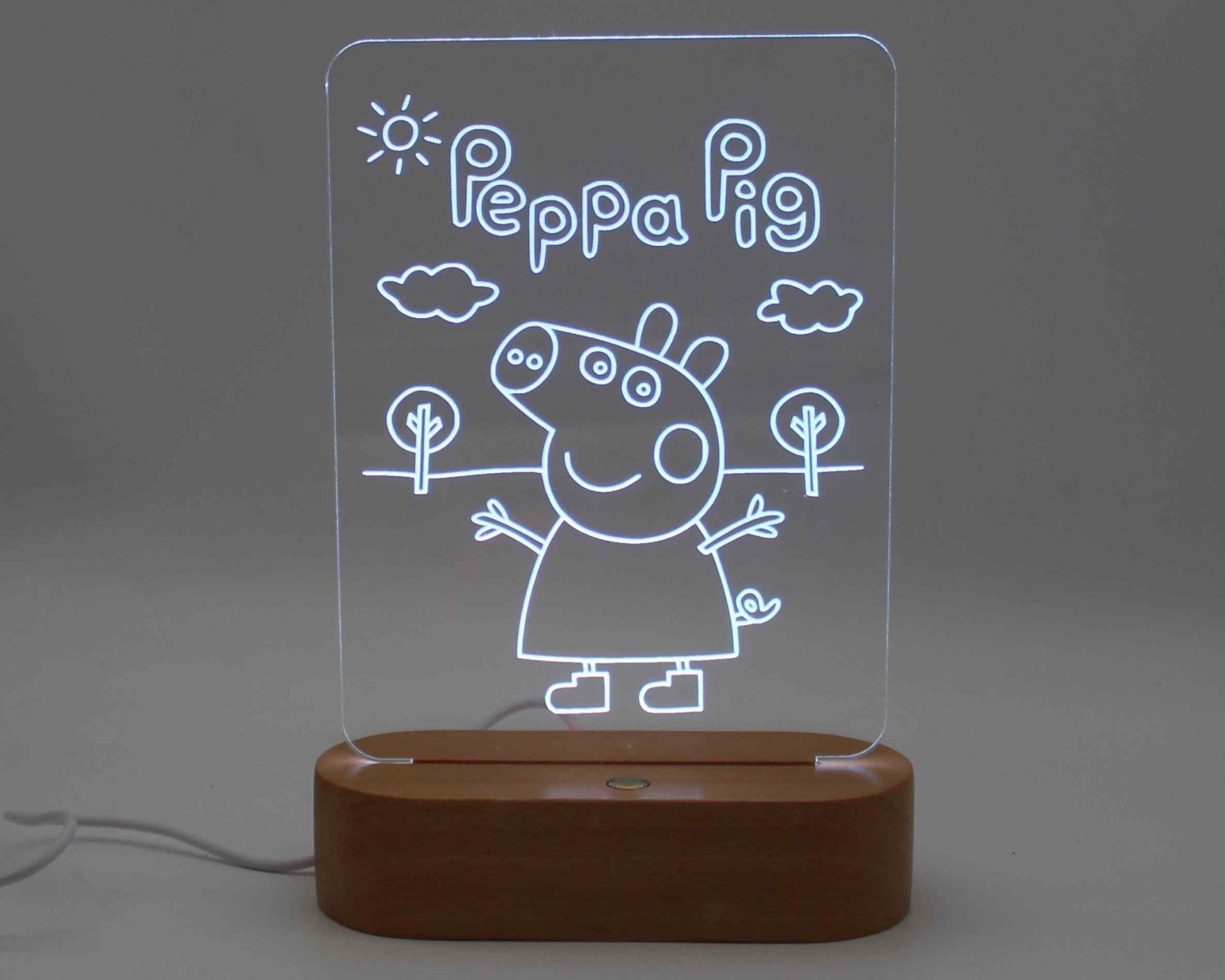Peppa Pig Night Light - Haisley Design