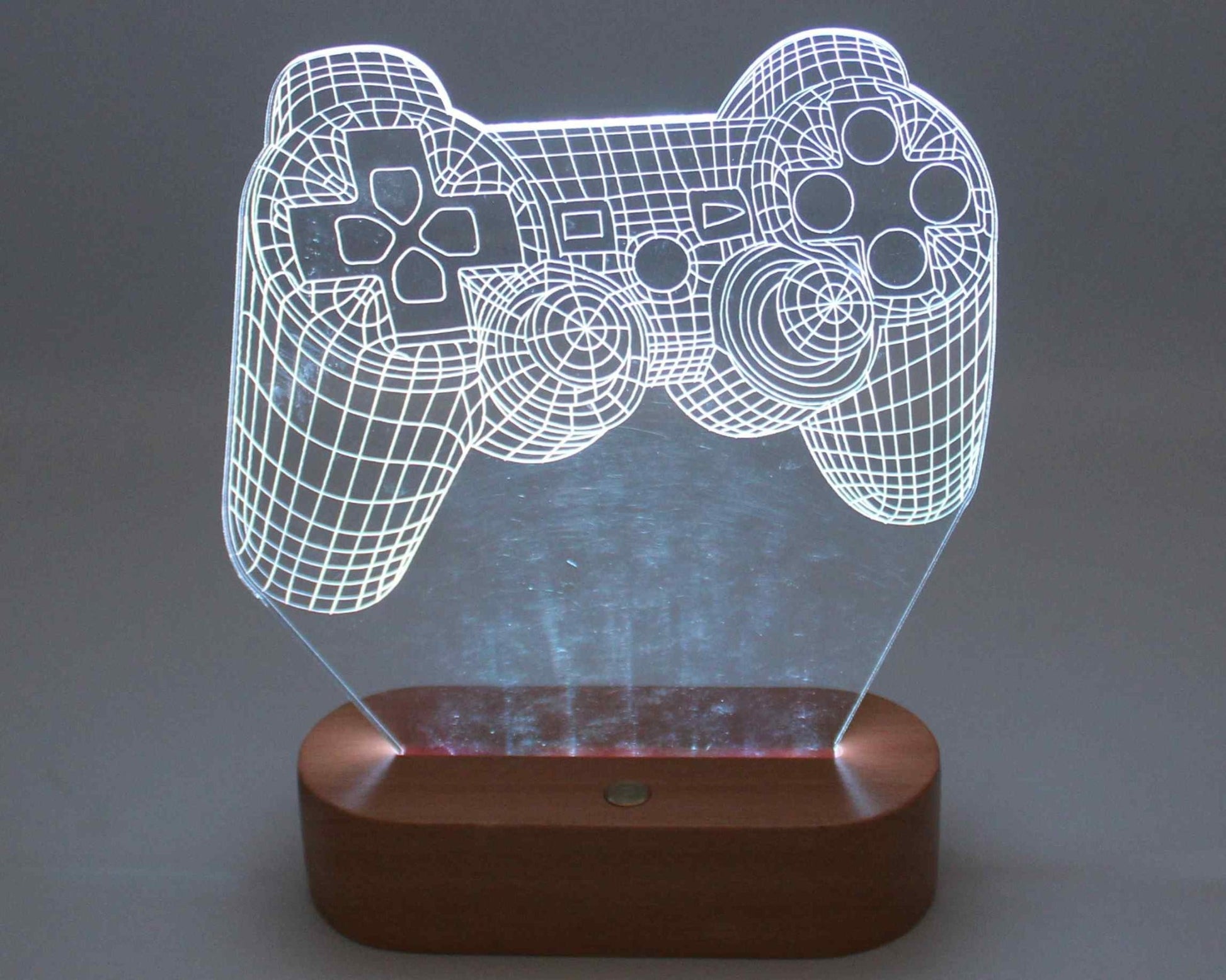 PlayStation controller 3D Illusion Night Light - Haisley Design