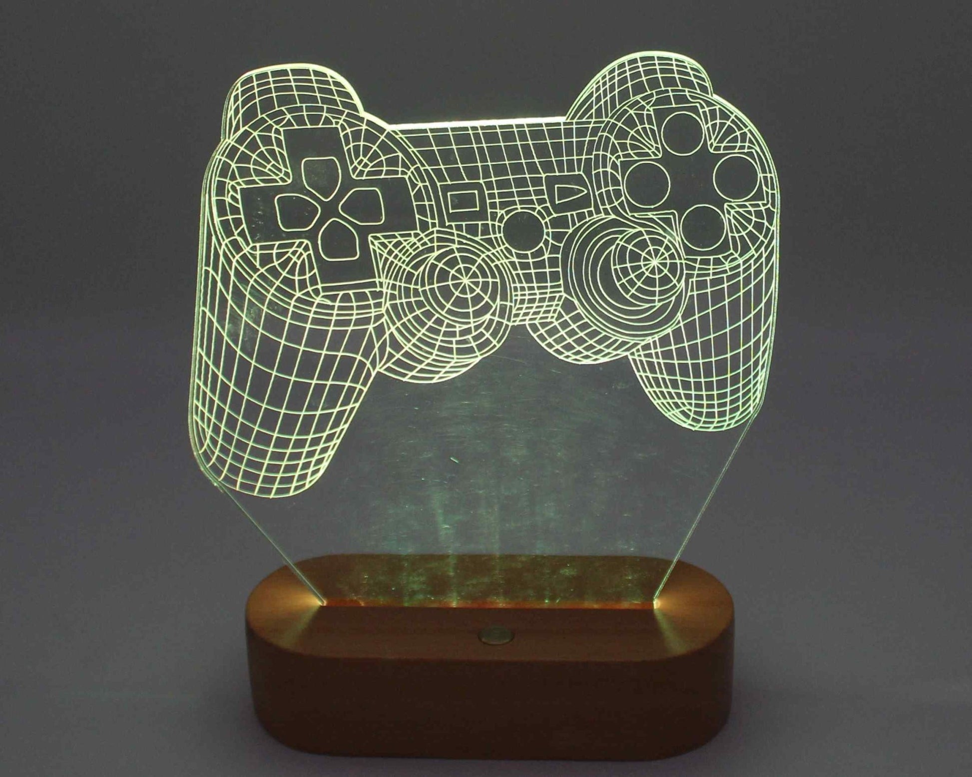 PlayStation controller 3D Illusion Night Light - Haisley Design