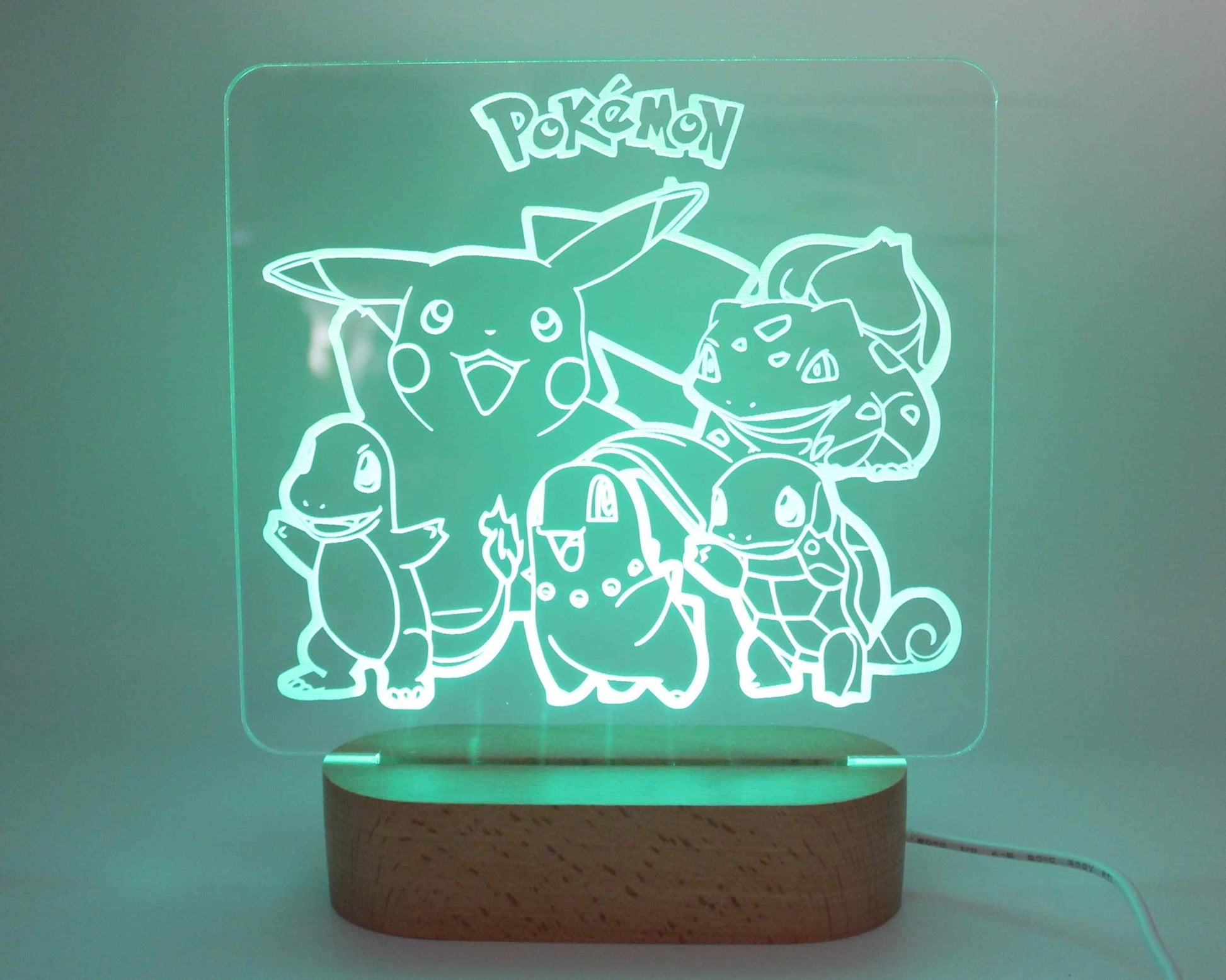 Pokemon Night Light - Haisley Design
