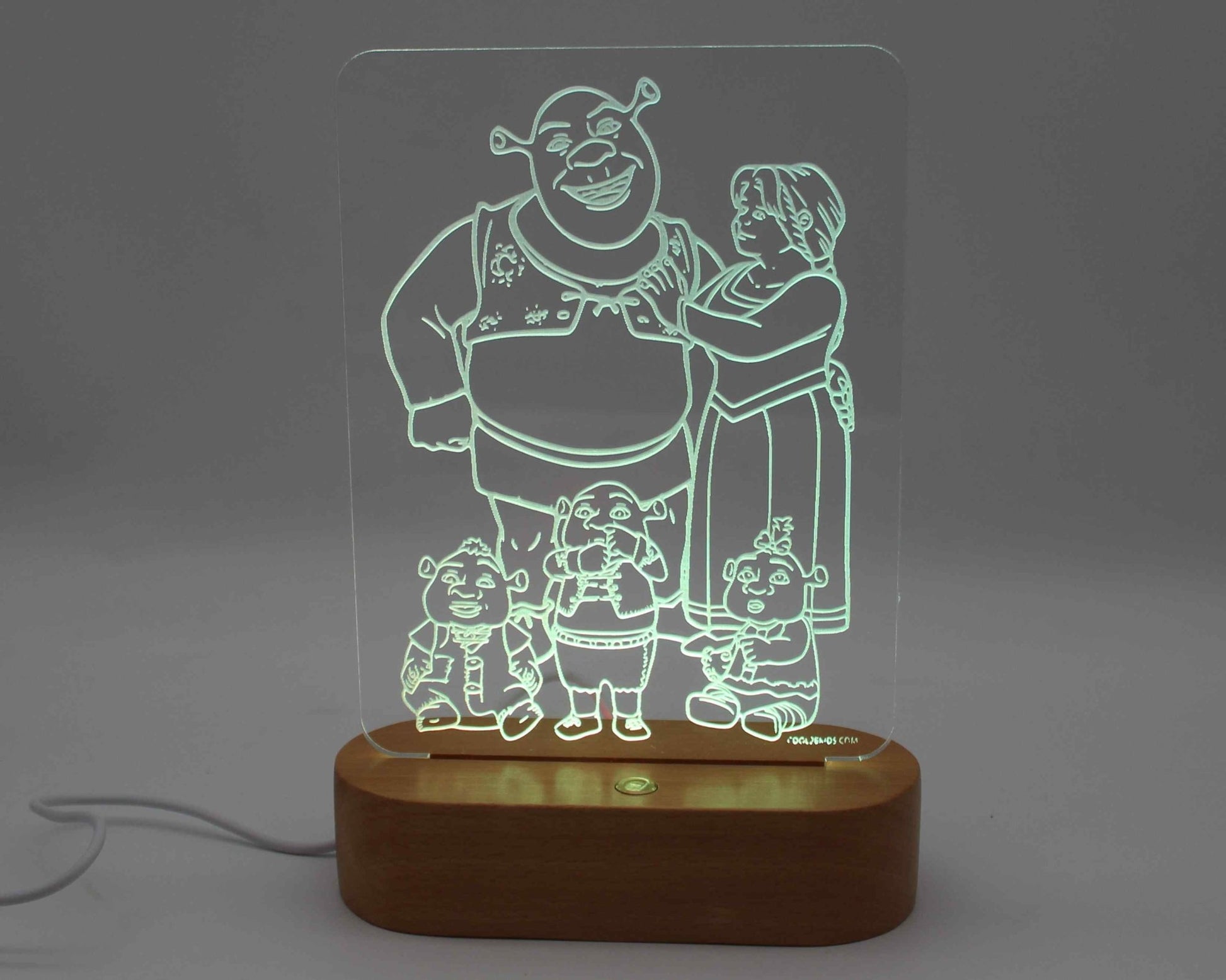 Shrek Night Light - Haisley Design