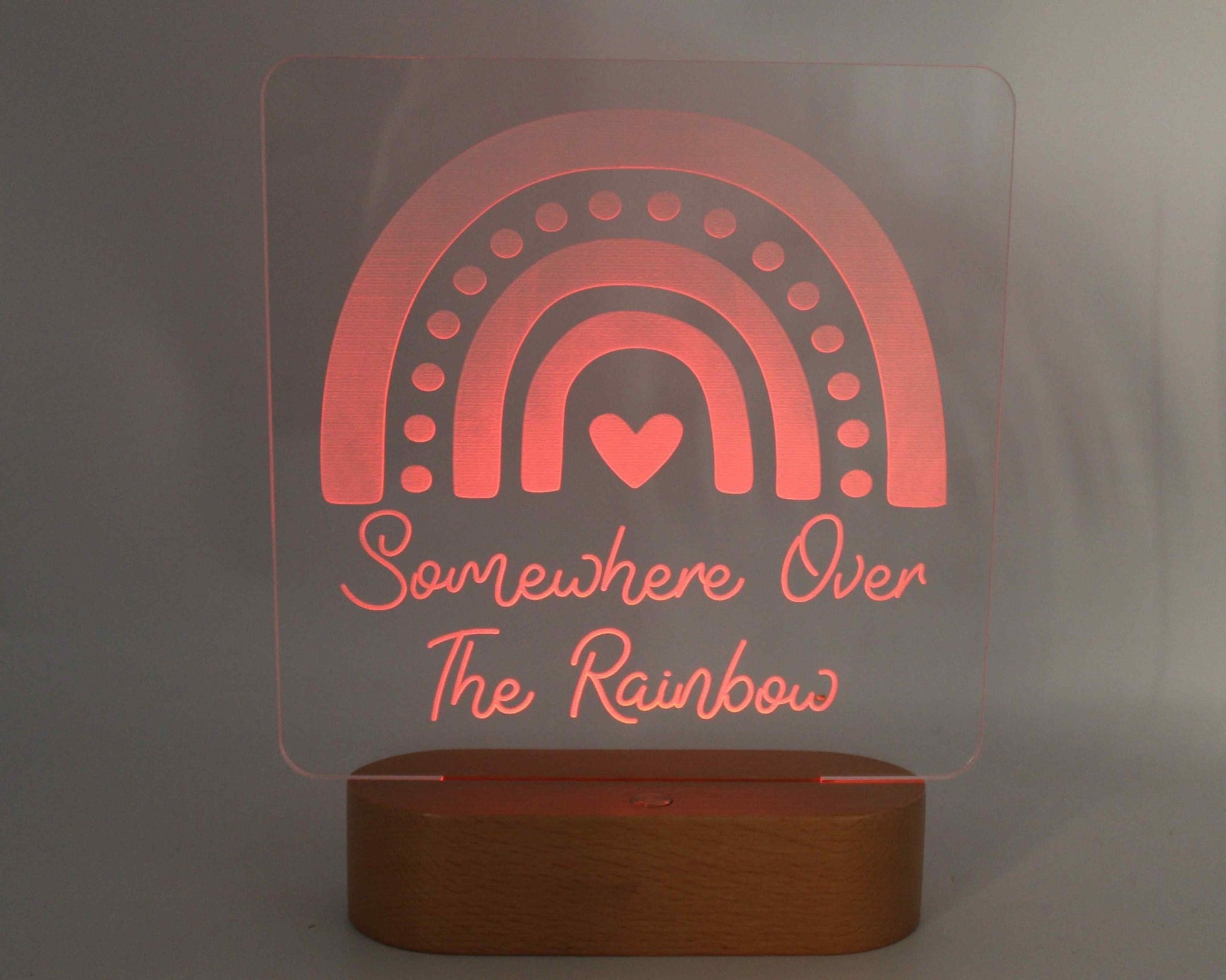 Somewhere Over The Rainbow Night Light - Haisley Design