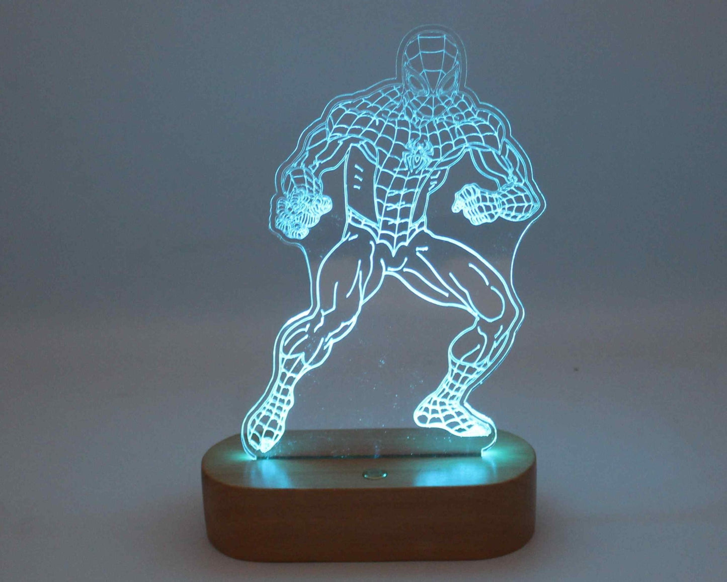 Spiderman 3D Illusion Night Light - Haisley Design