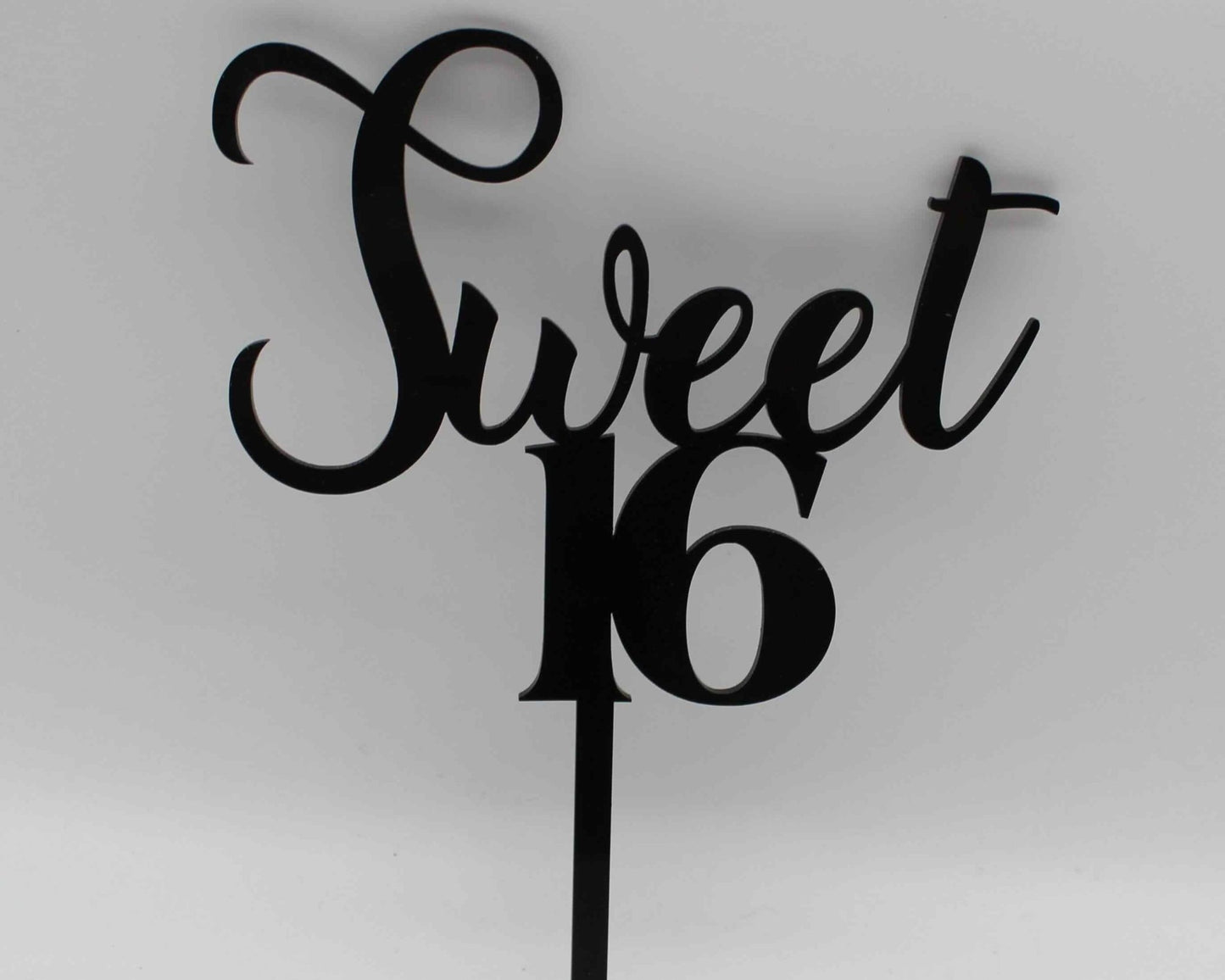 Sweet 16 Cake Topper - Haisley Design