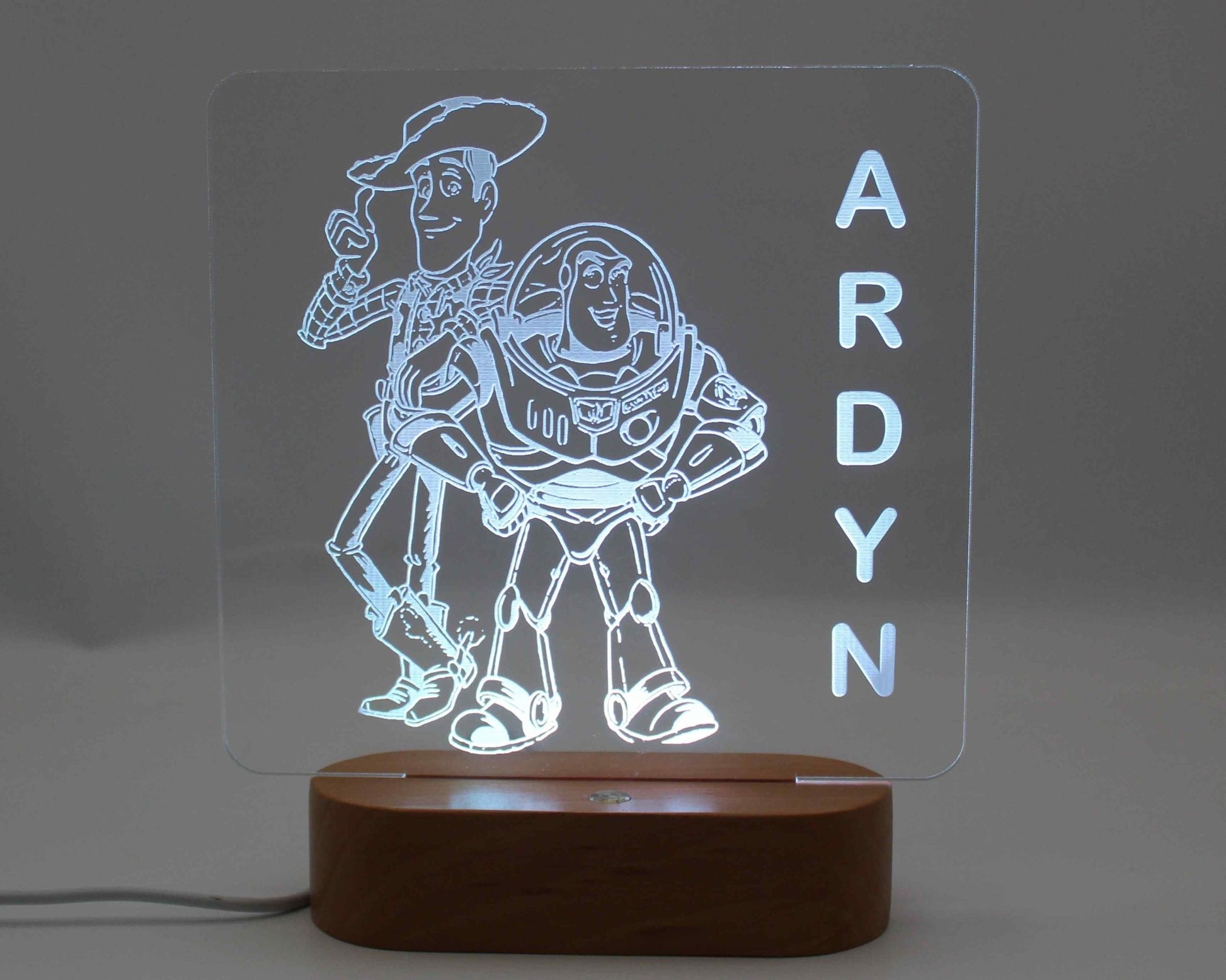 Toy Story Night Light Personalised - Haisley Design