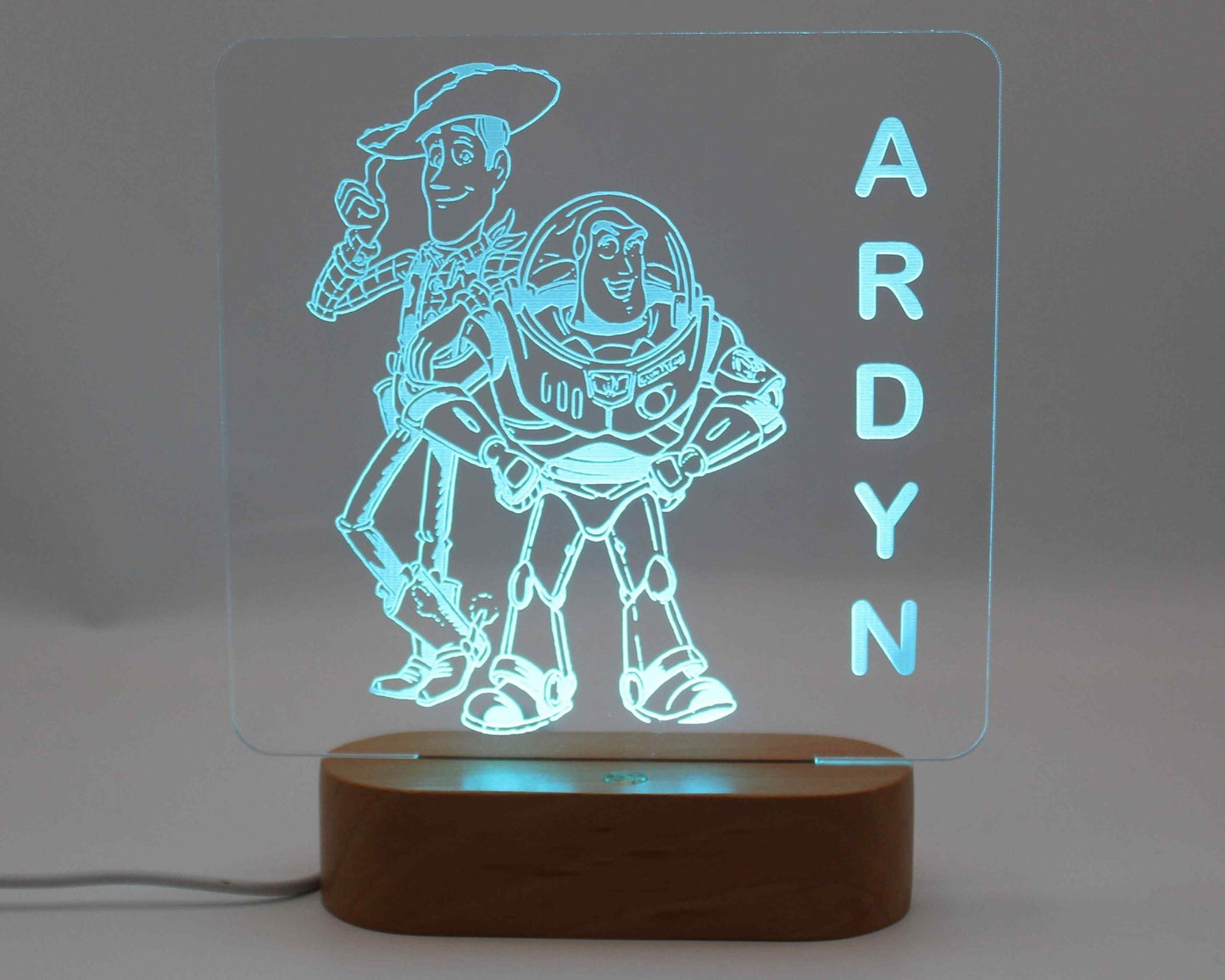 Toy Story Night Light Personalised - Haisley Design
