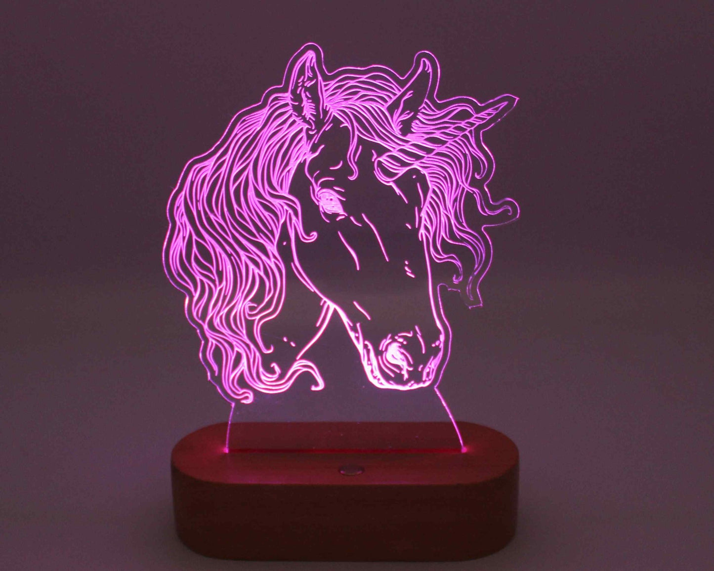 Unicorn 3D Illusion Night Light - Haisley Design