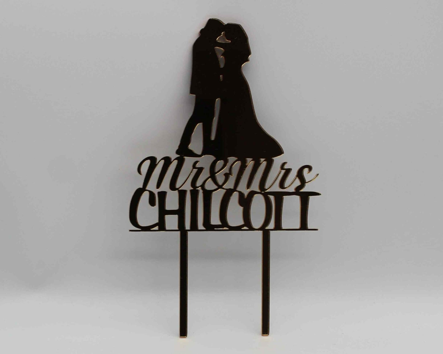 Wedding Cake Topper Personalized - Haisley Design