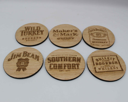 Whiskey Drink Coasters - Haisley Design