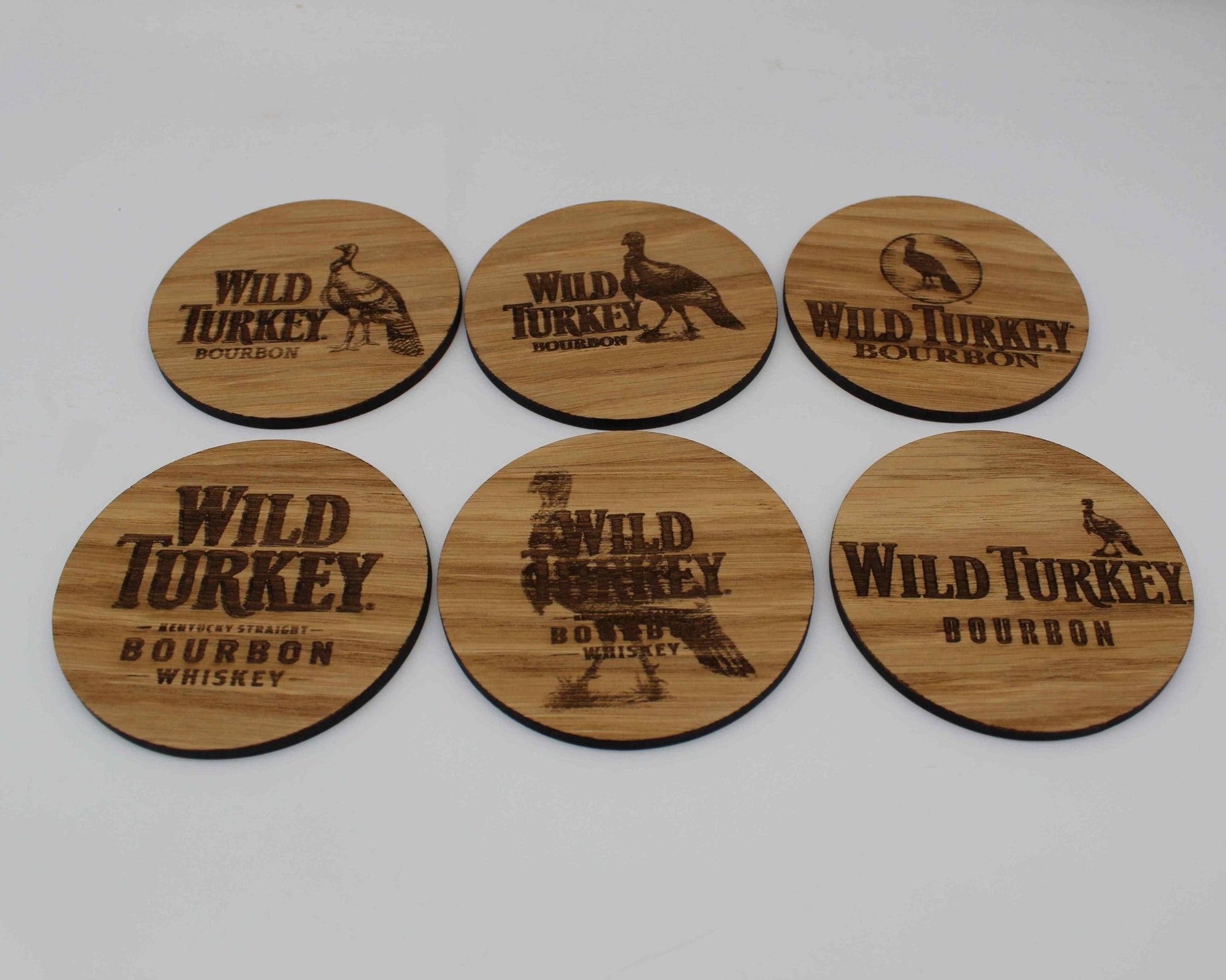Wild Turkey Drink Coasters - Haisley Design