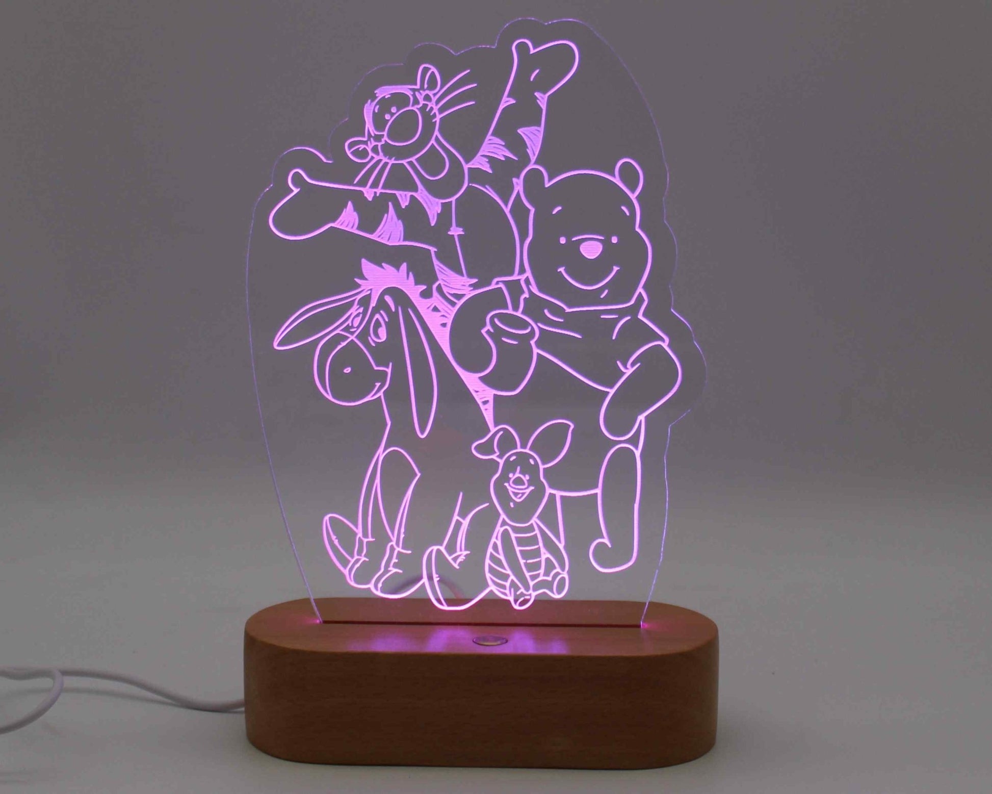 Winnie The Pooh Night Light - Haisley Design