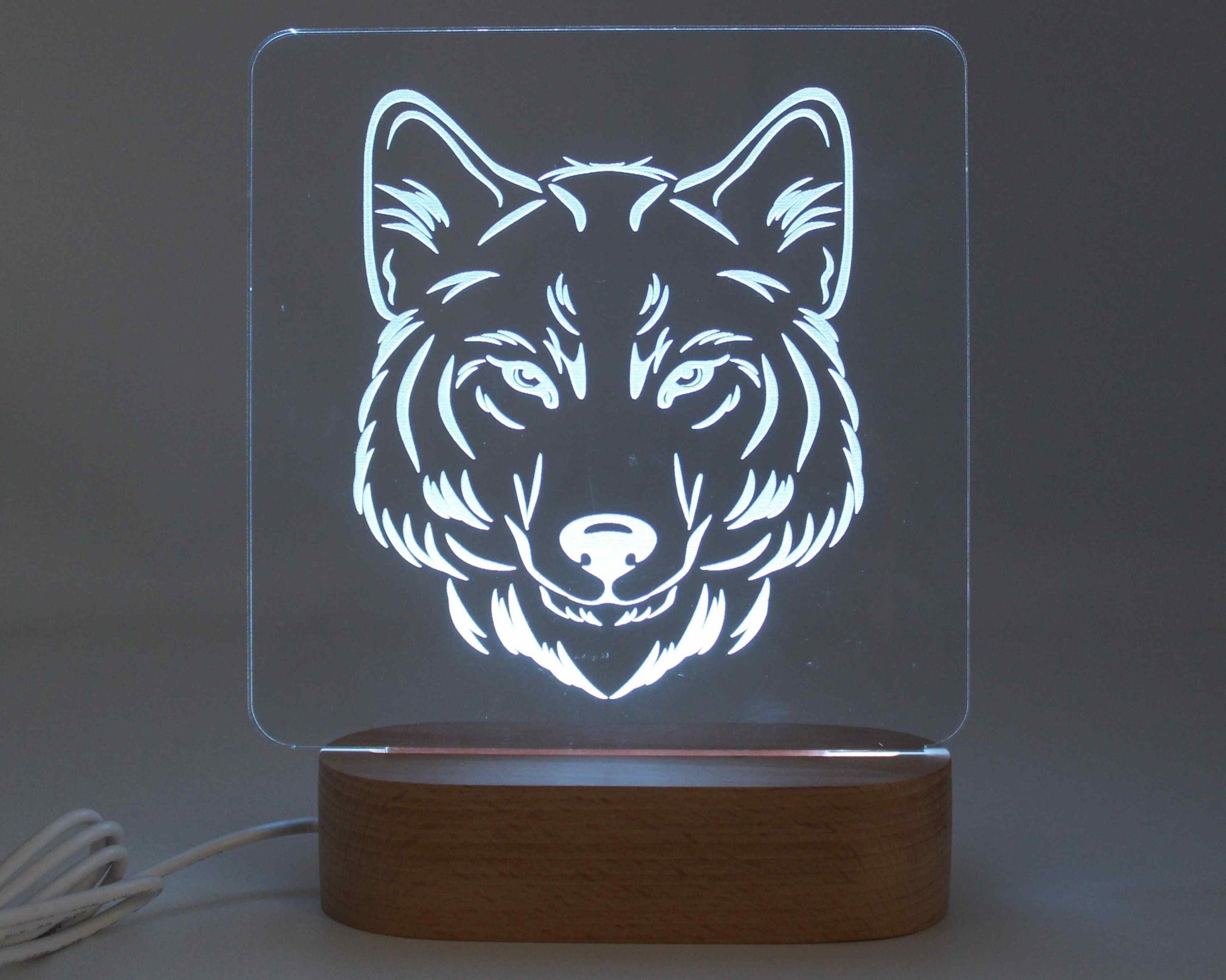 Wolf Night Light - Haisley Design