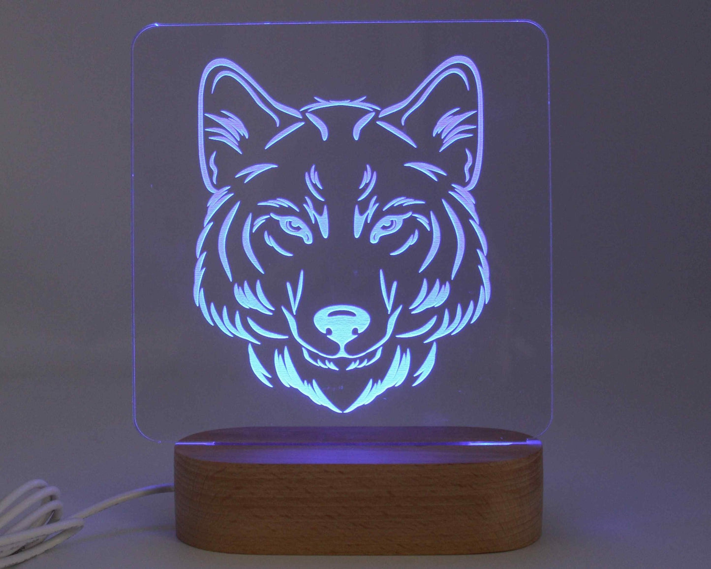 Wolf Night Light - Haisley Design
