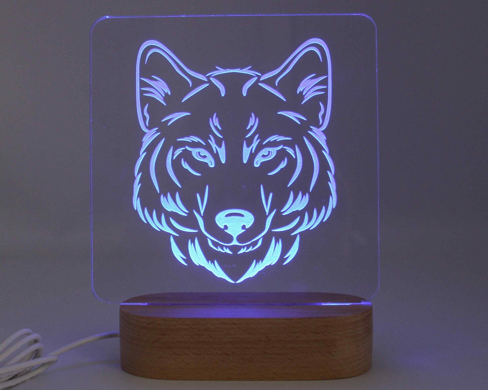 Wolf Night Light - Haisley Design