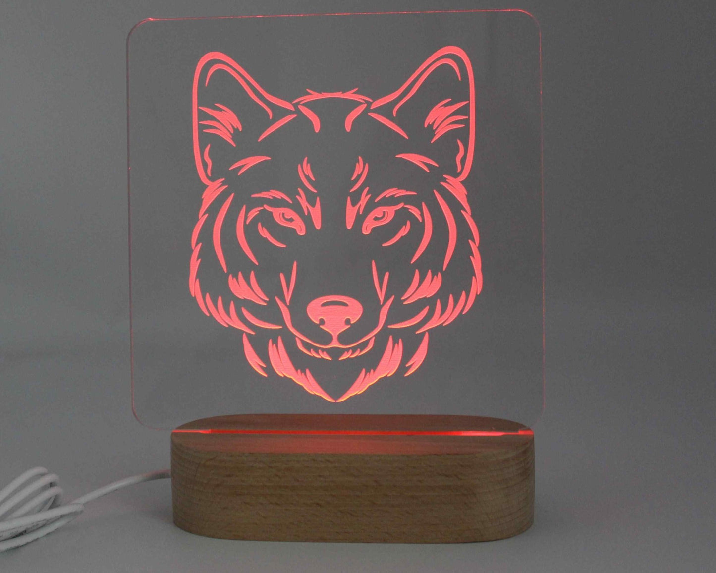 Wolf Night Light - Haisley Design