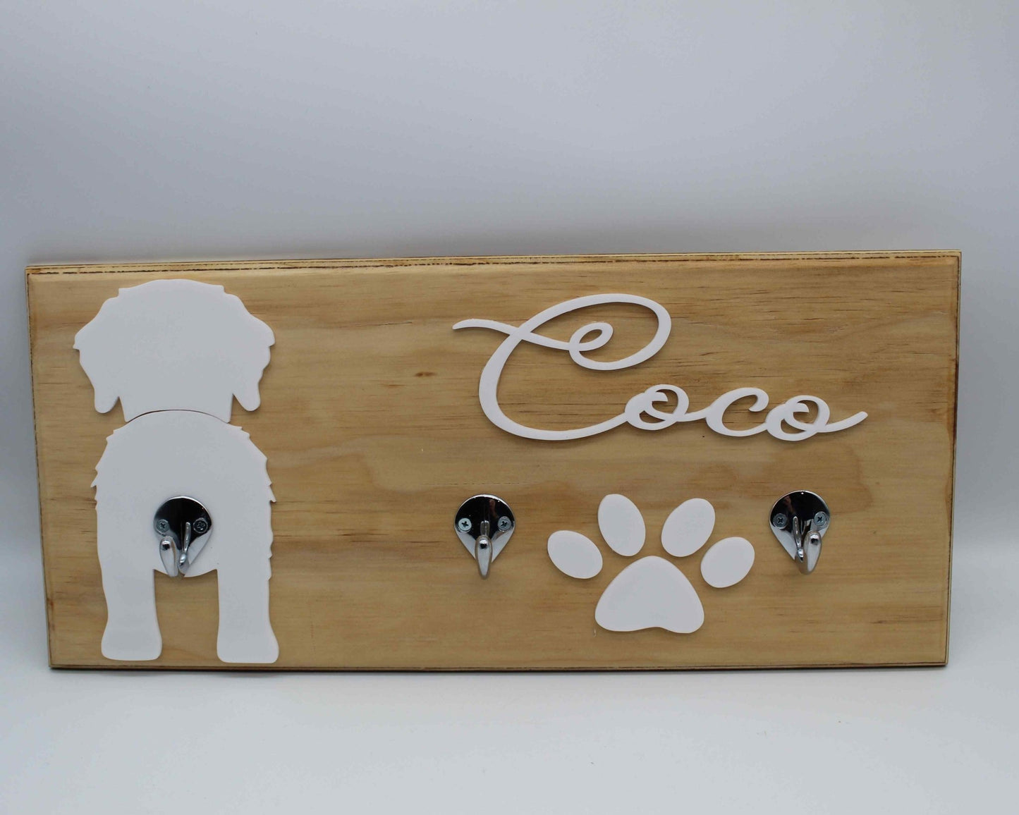 Wooden Dog Lead Hanger - Haisley Design